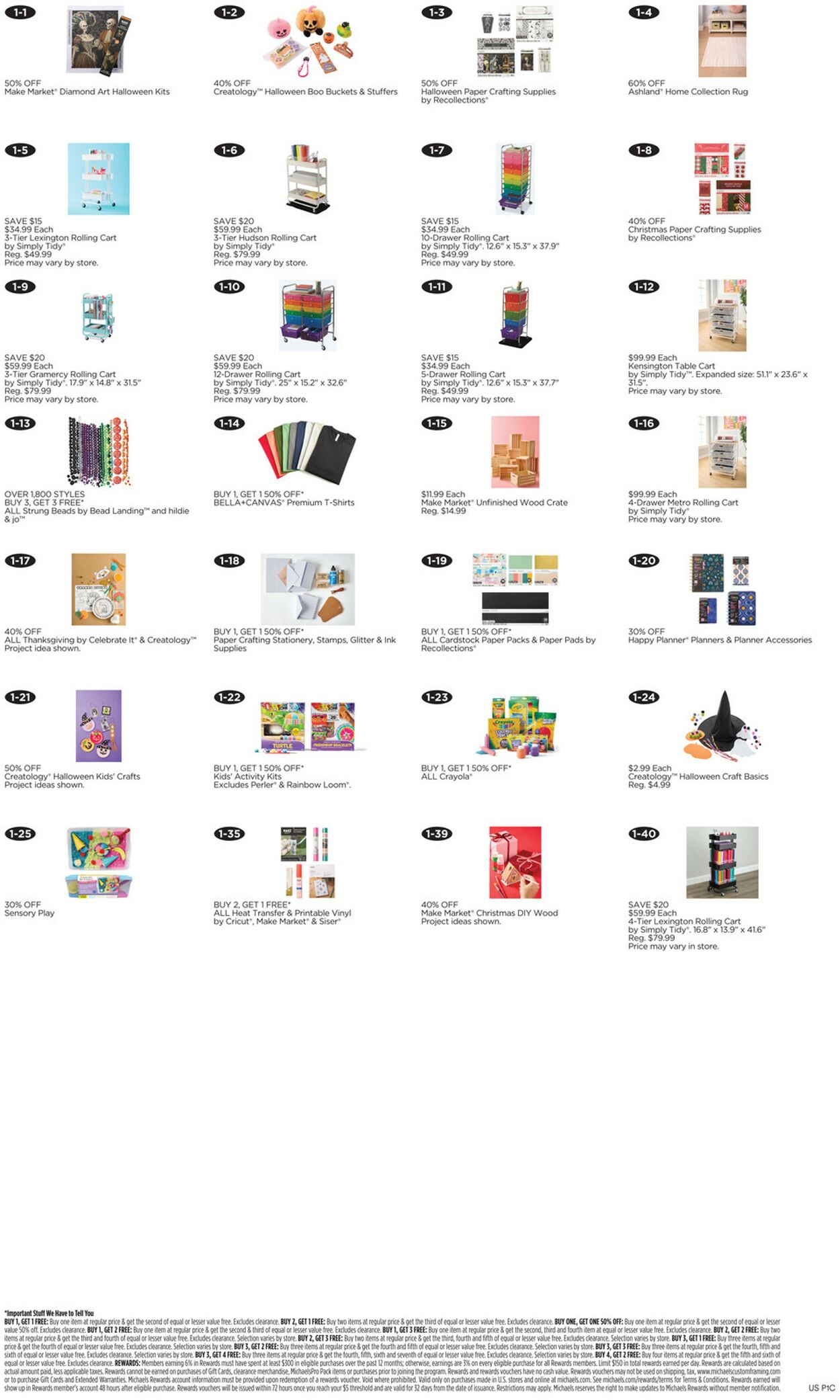 Catalogue Michaels from 10/12/2025