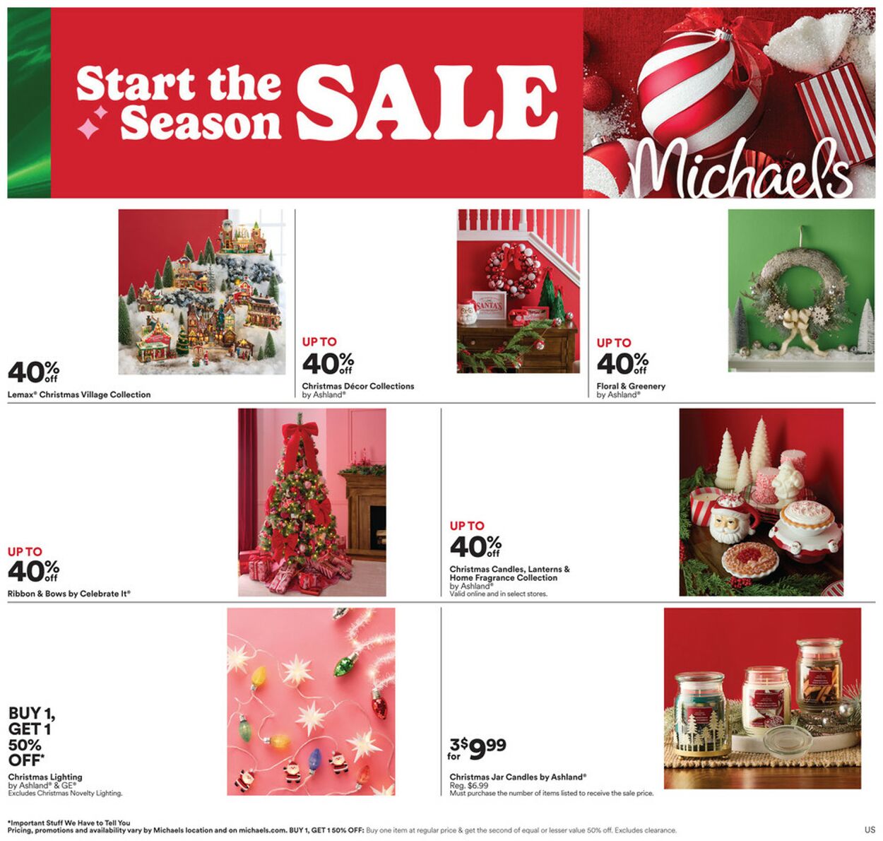 Catalogue Michaels from 10/19/2025