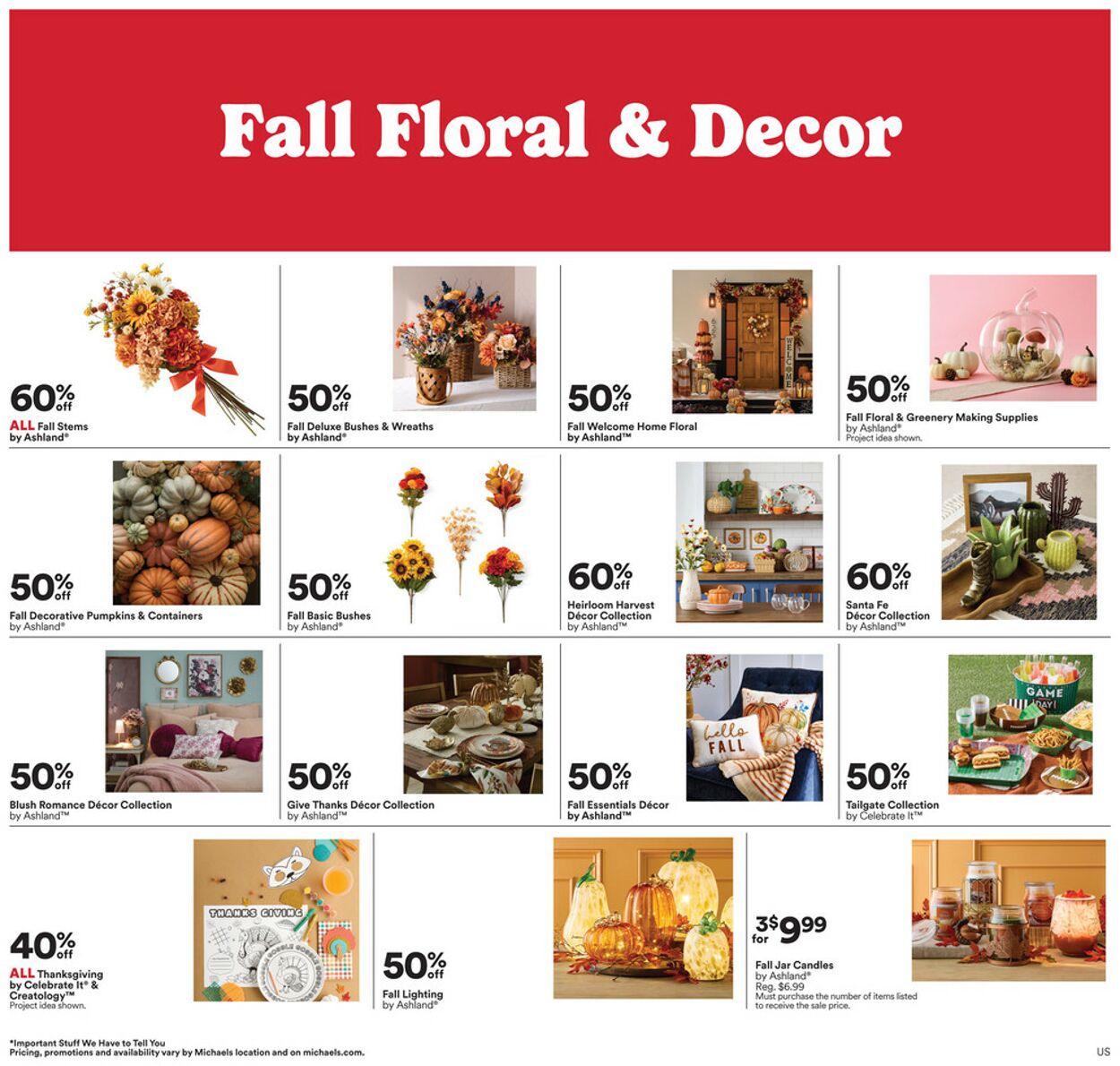 Catalogue Michaels from 10/19/2025