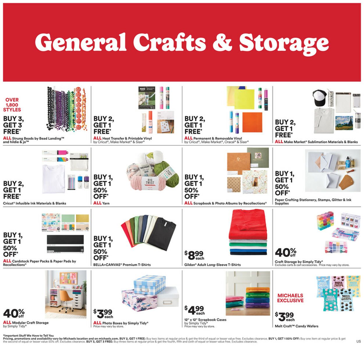 Catalogue Michaels from 10/19/2025