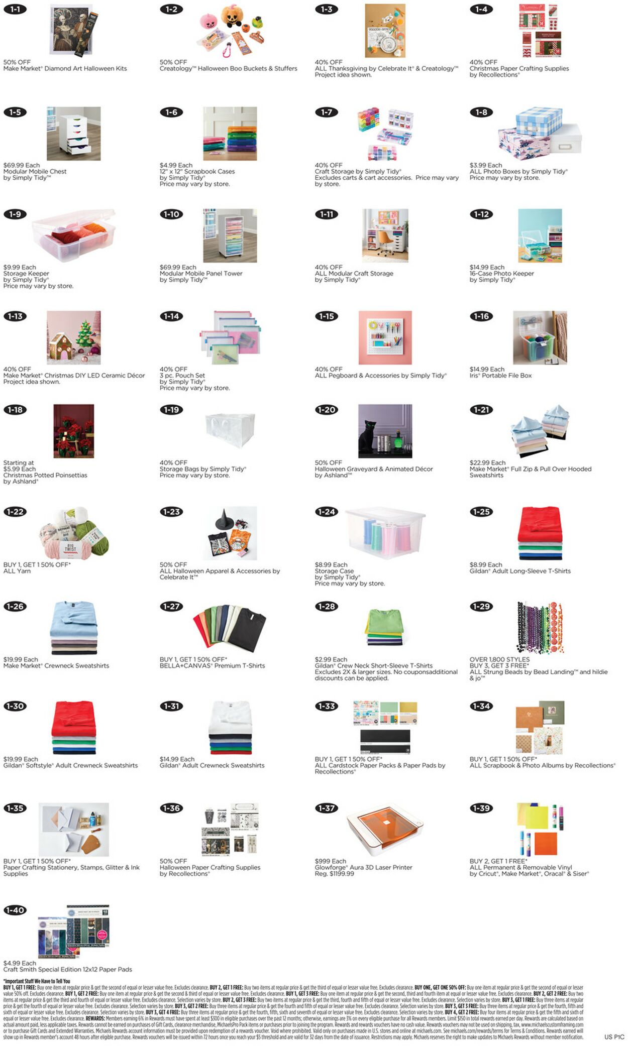 Catalogue Michaels from 10/19/2025