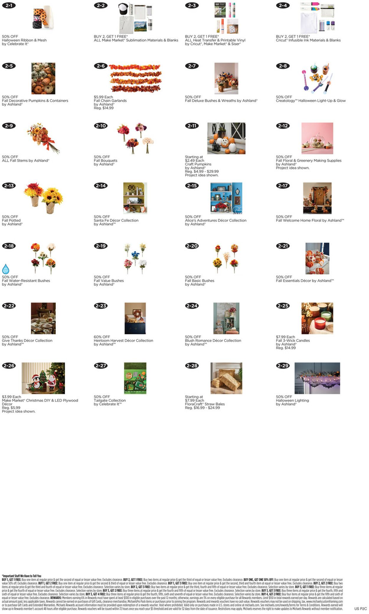 Catalogue Michaels from 10/19/2025