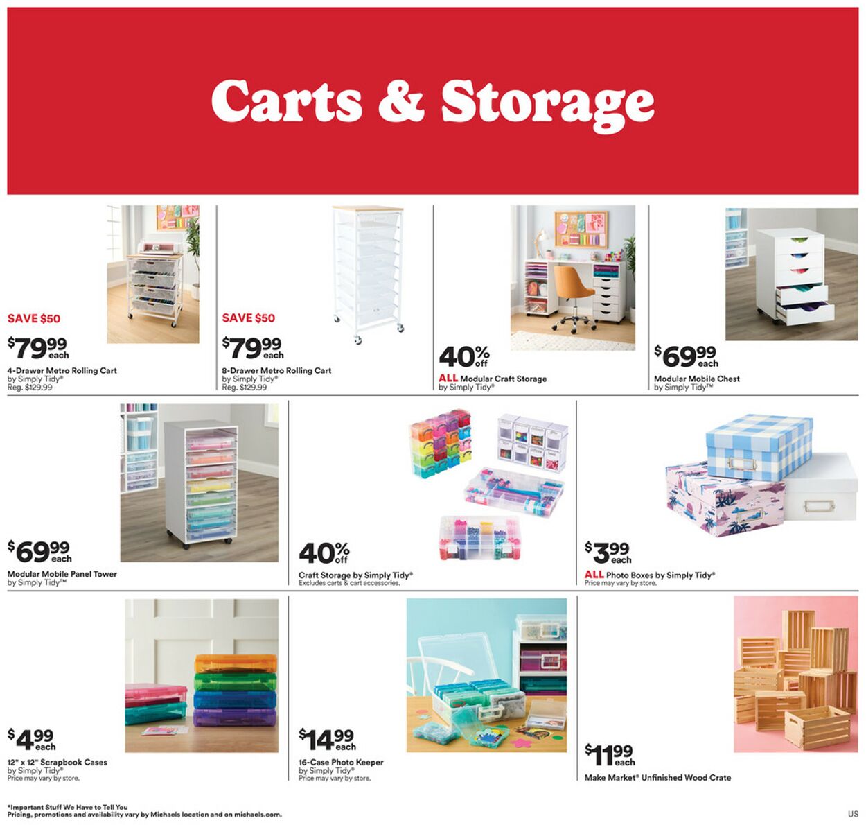 Catalogue Michaels from 10/26/2025