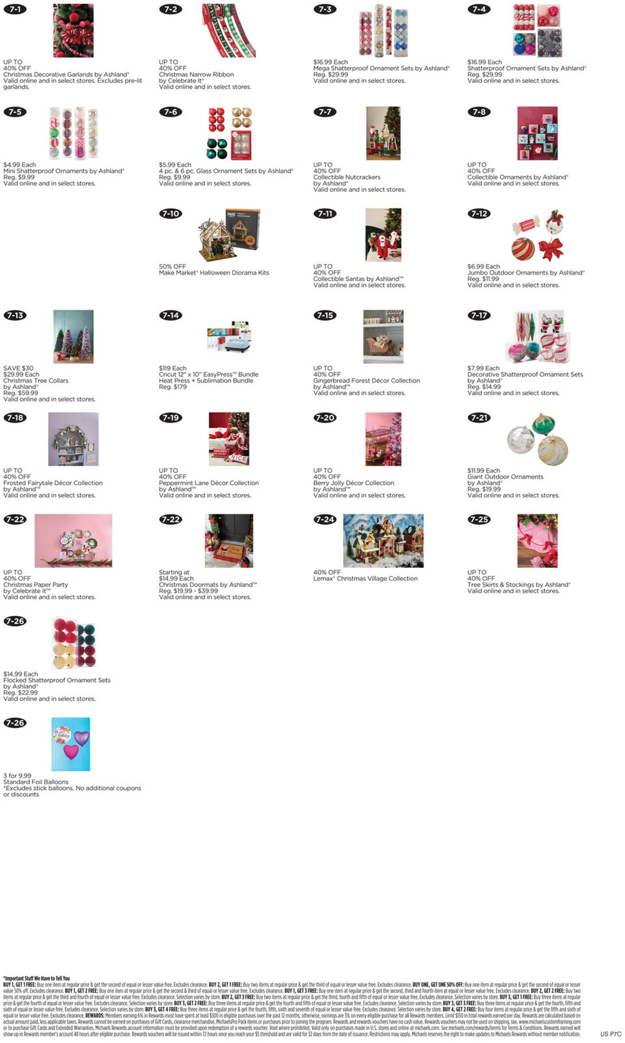 Catalogue Michaels from 10/26/2025