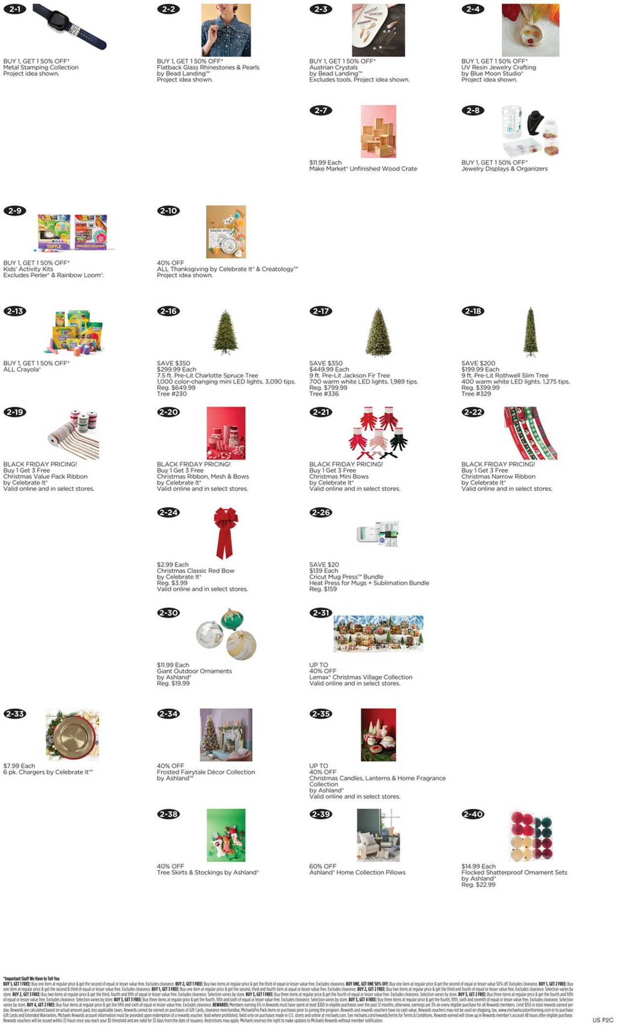 Catalogue Michaels from 11/02/2025