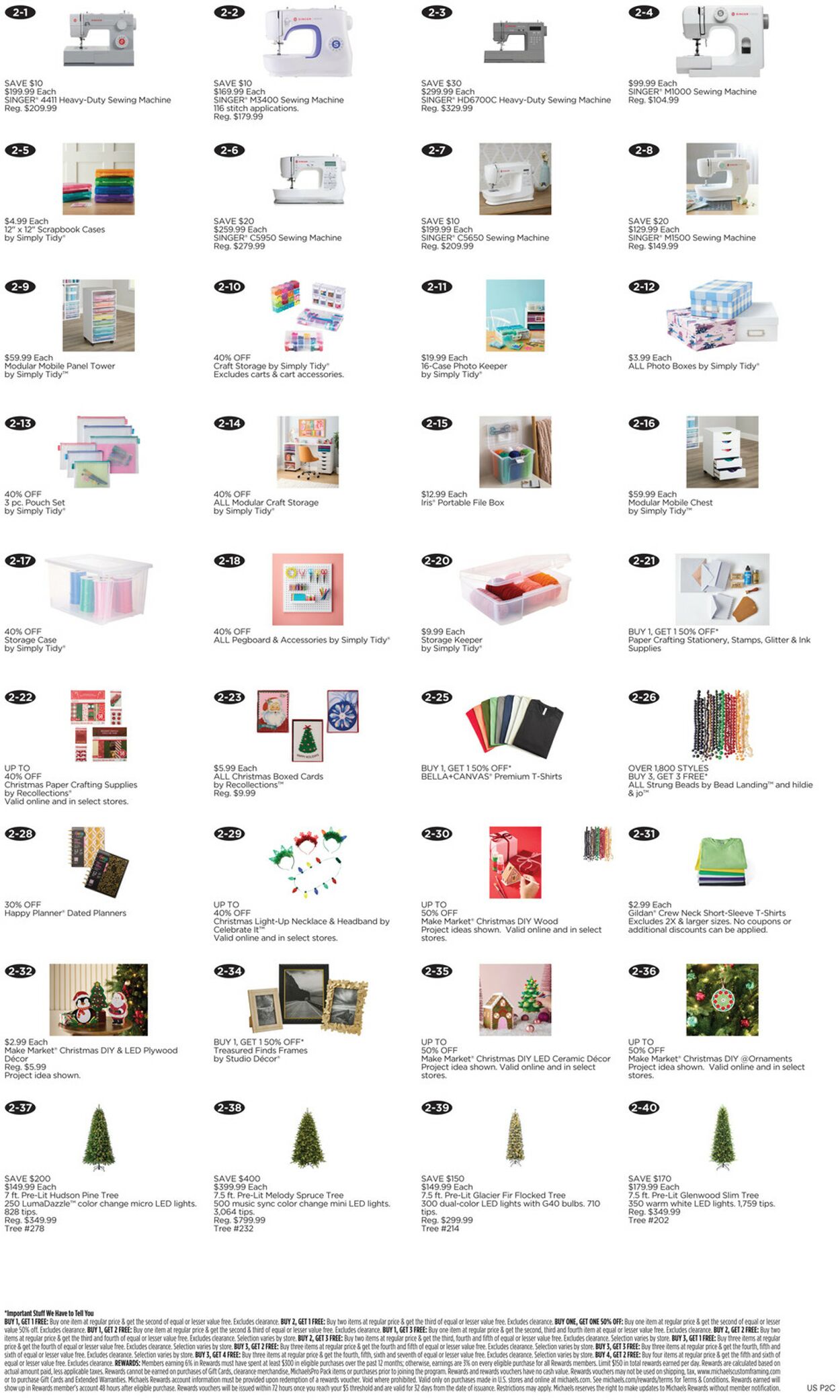 Catalogue Michaels from 11/09/2025