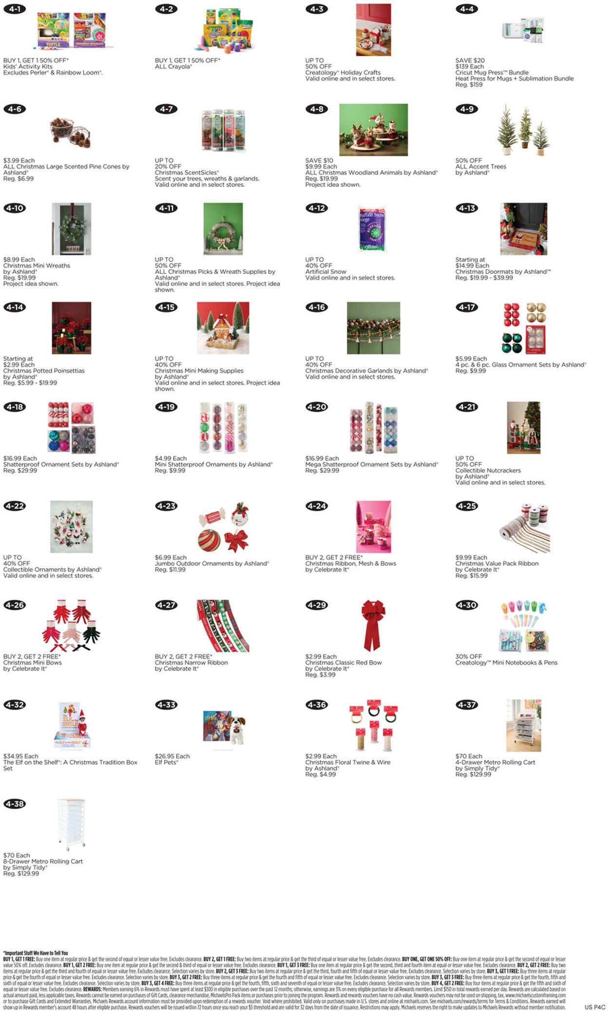 Catalogue Michaels from 11/09/2025