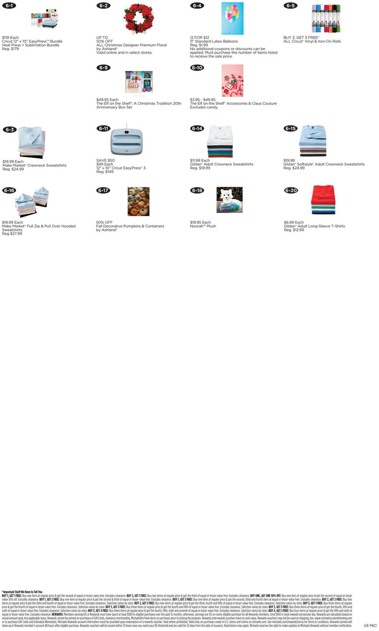 Catalogue Michaels from 11/09/2025