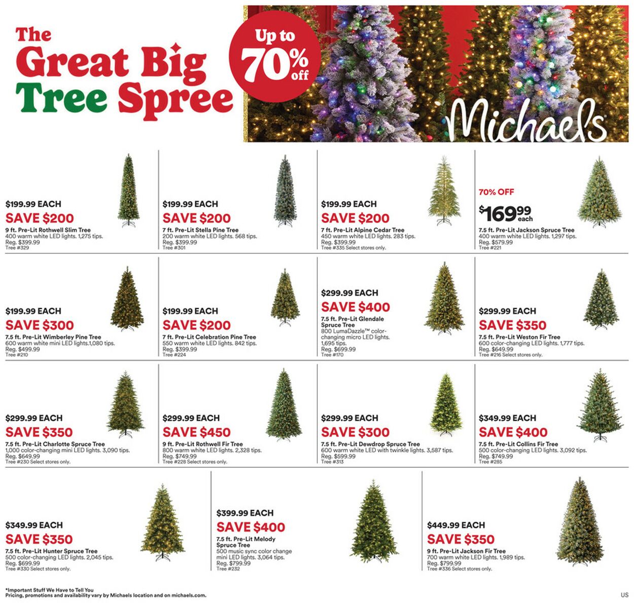 Catalogue Michaels from 11/09/2025