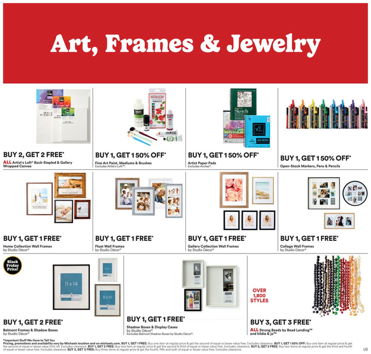 Catalogue Michaels from 11/09/2025