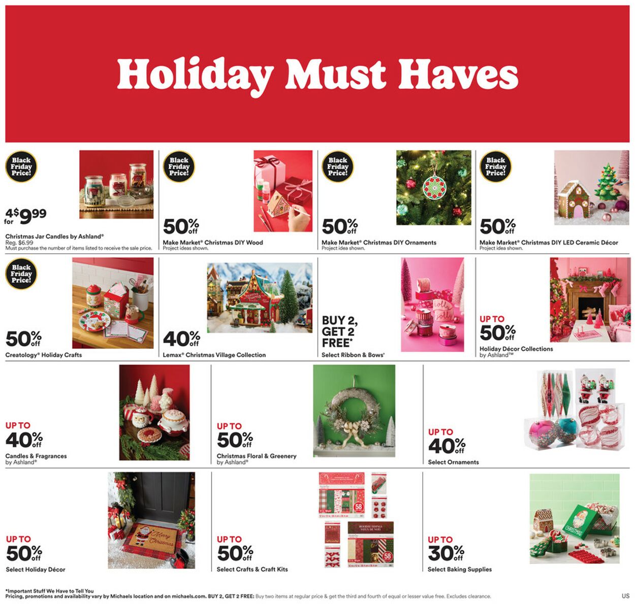 Catalogue Michaels from 11/09/2025