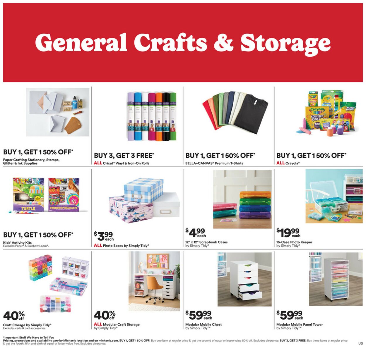 Catalogue Michaels from 11/09/2025