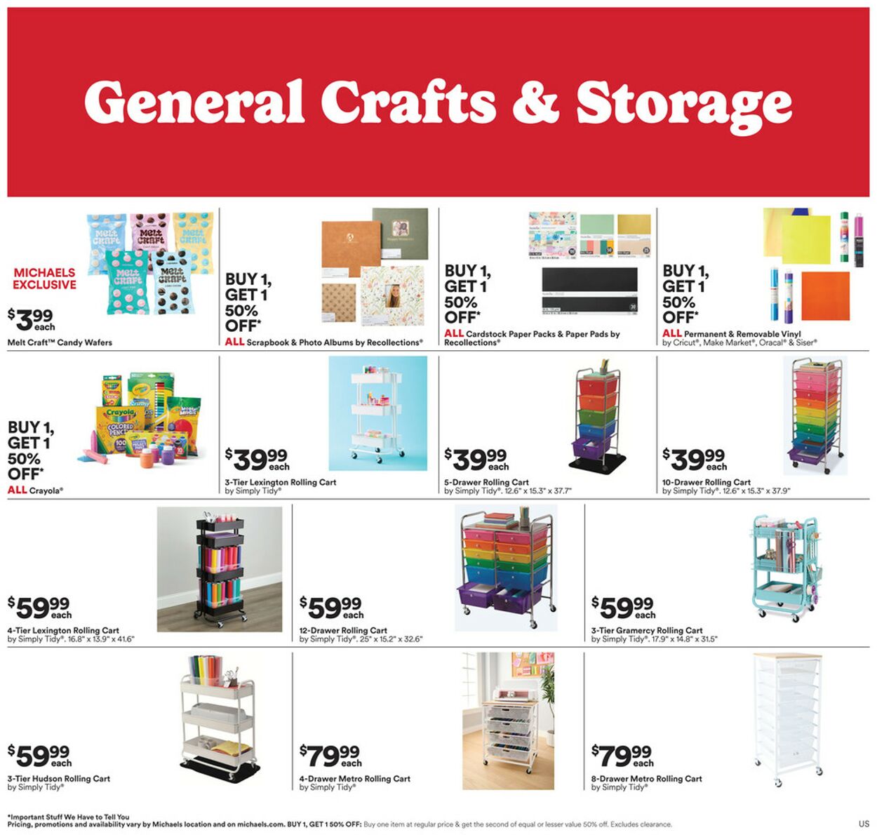 Catalogue Michaels from 11/16/2025