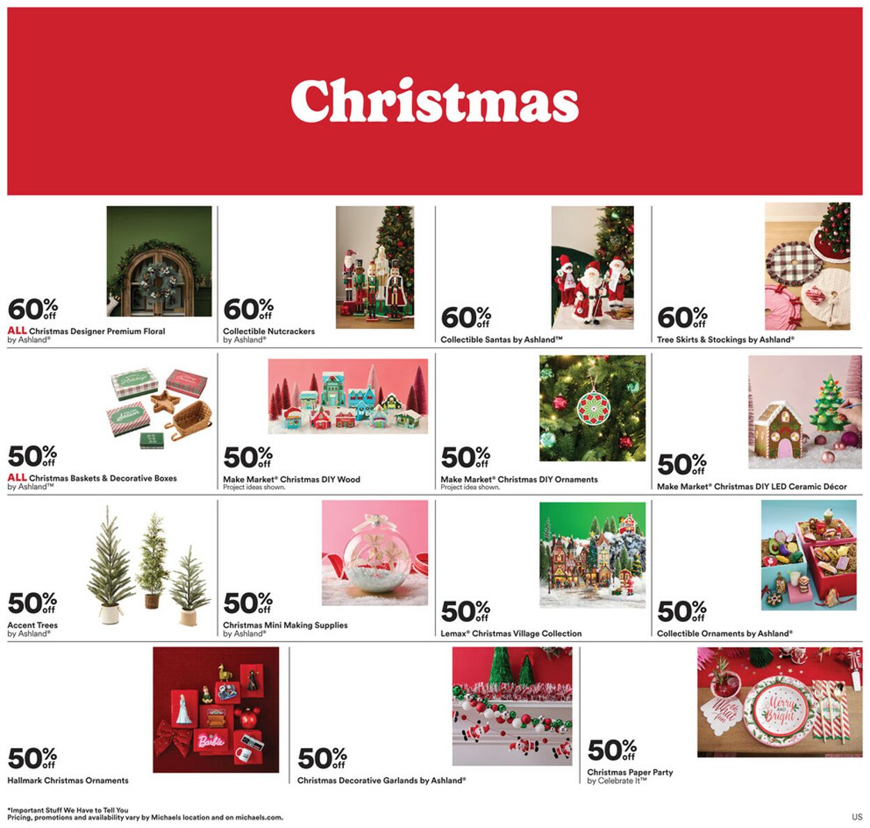 Catalogue Michaels from 11/21/2025