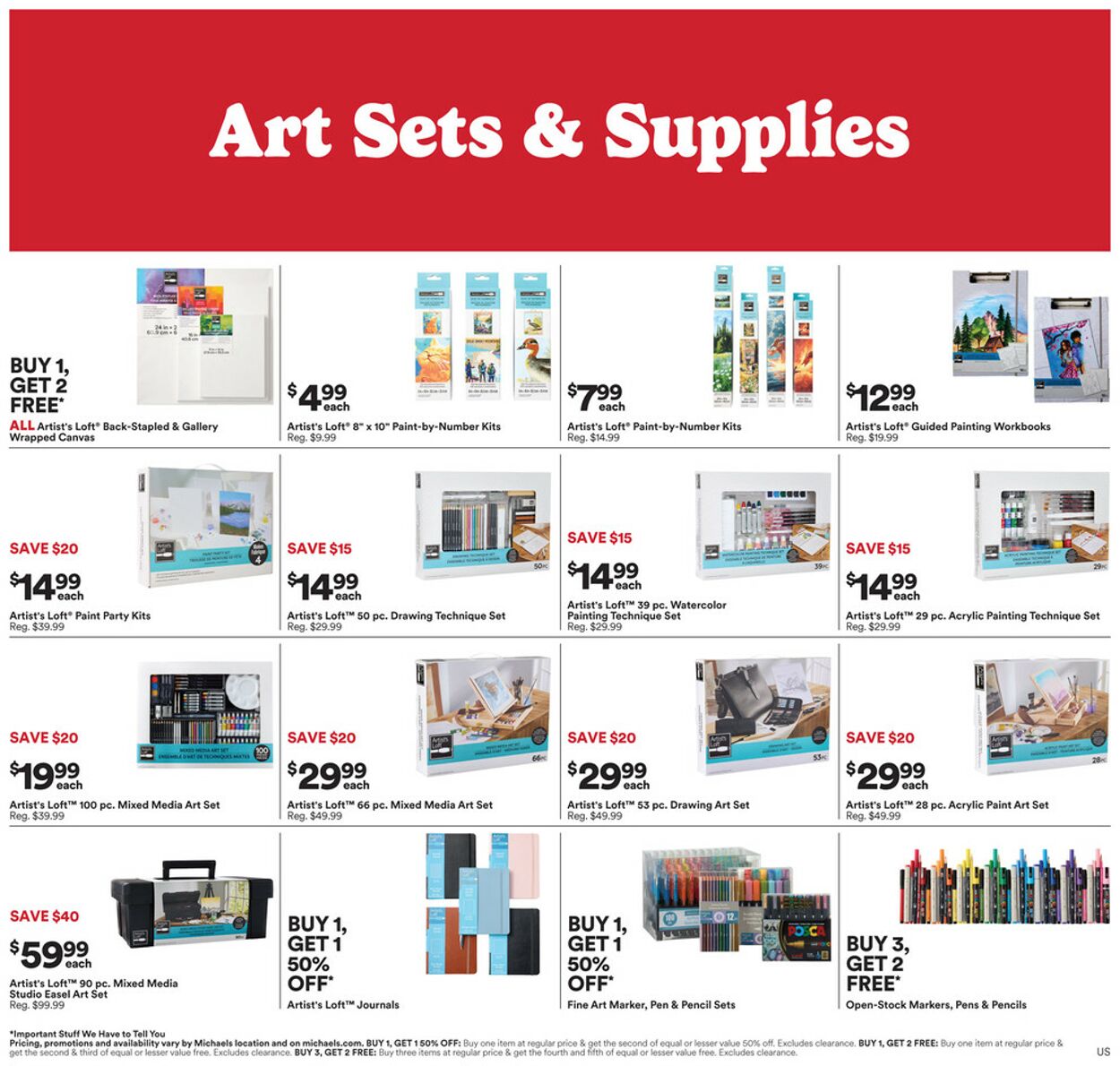 Catalogue Michaels from 11/21/2025