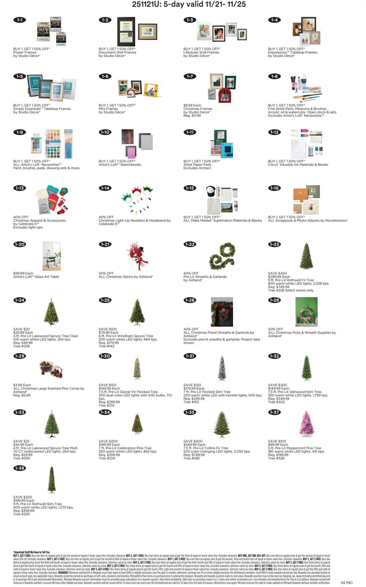 Catalogue Michaels from 11/21/2025