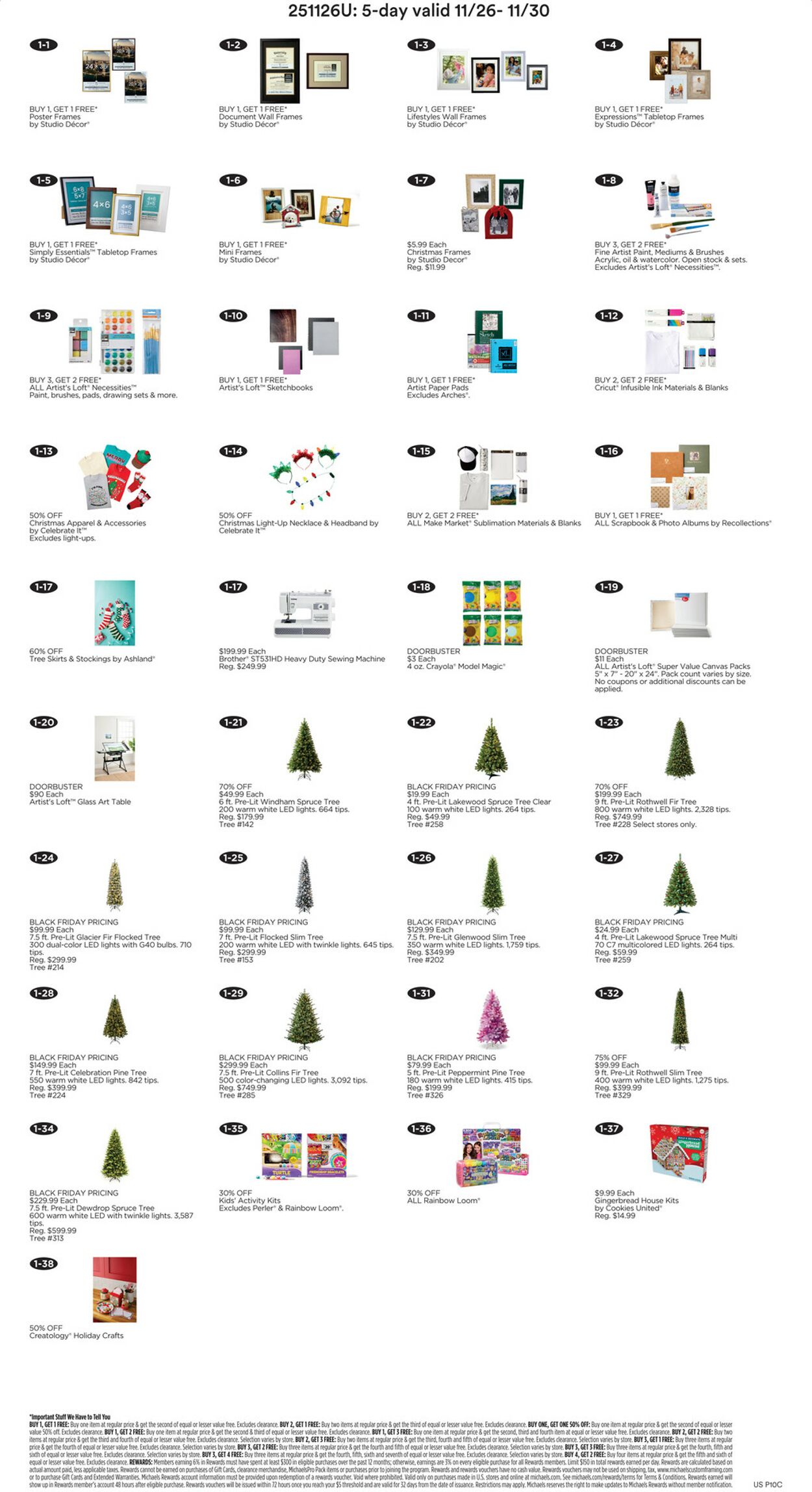 Catalogue Michaels from 11/26/2025