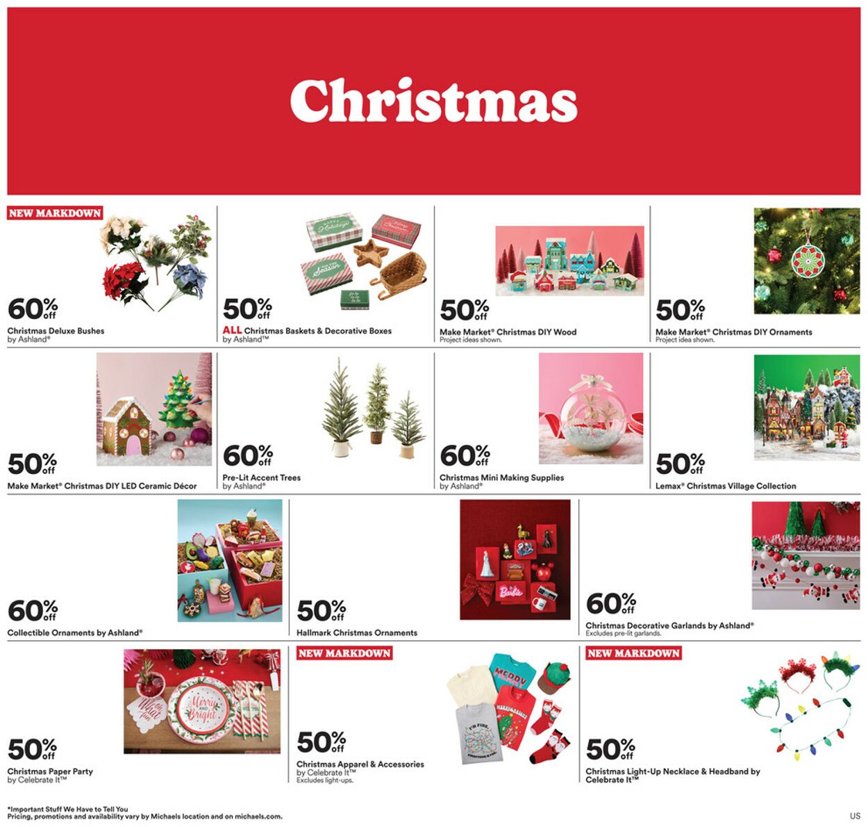 Catalogue Michaels from 11/26/2025