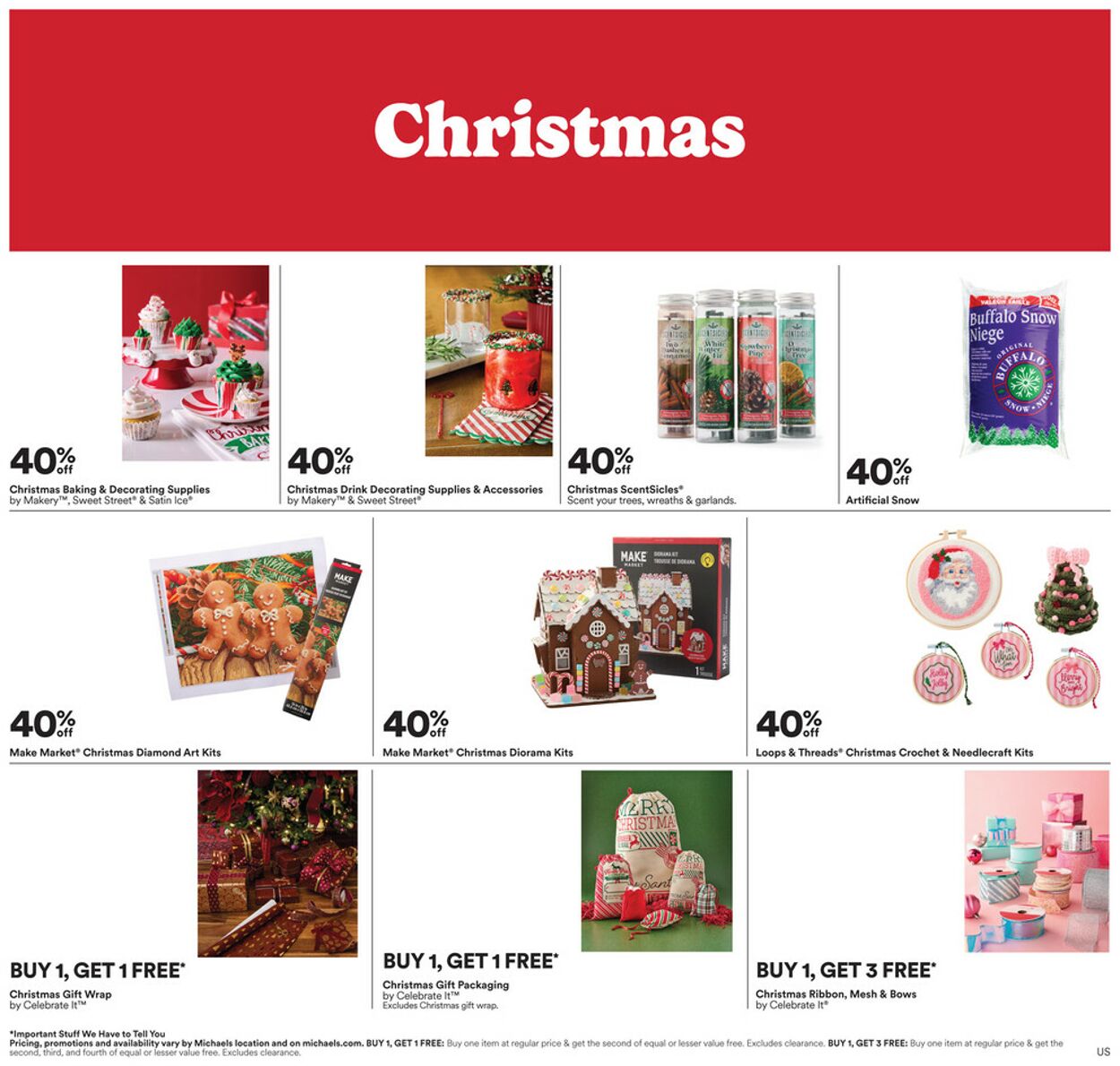 Catalogue Michaels from 11/26/2025