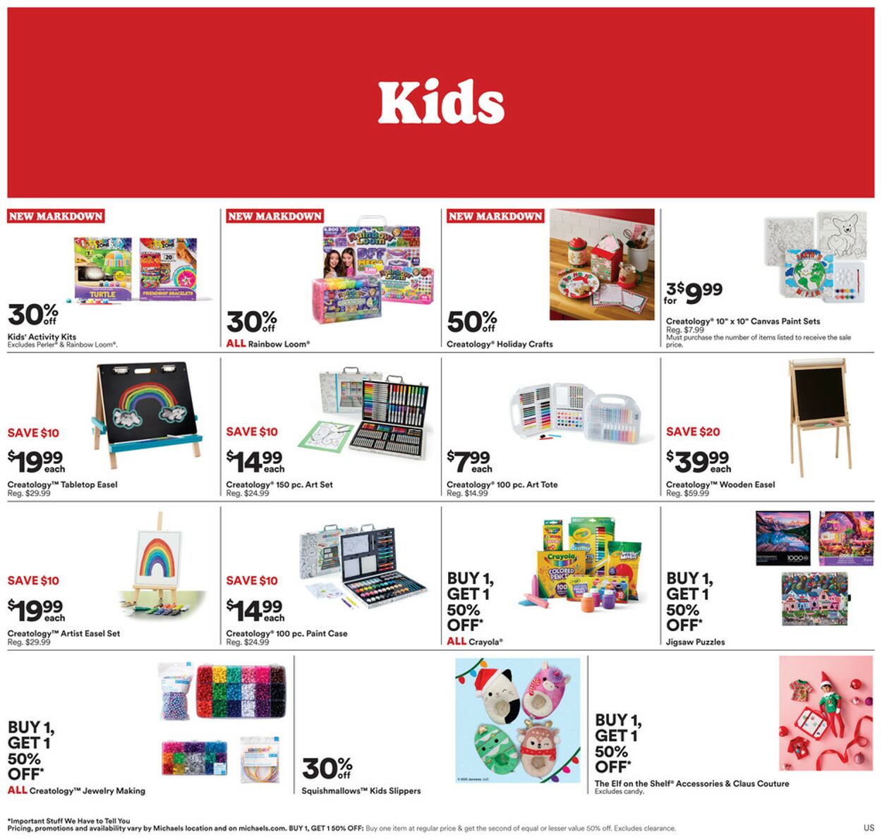 Catalogue Michaels from 11/26/2025
