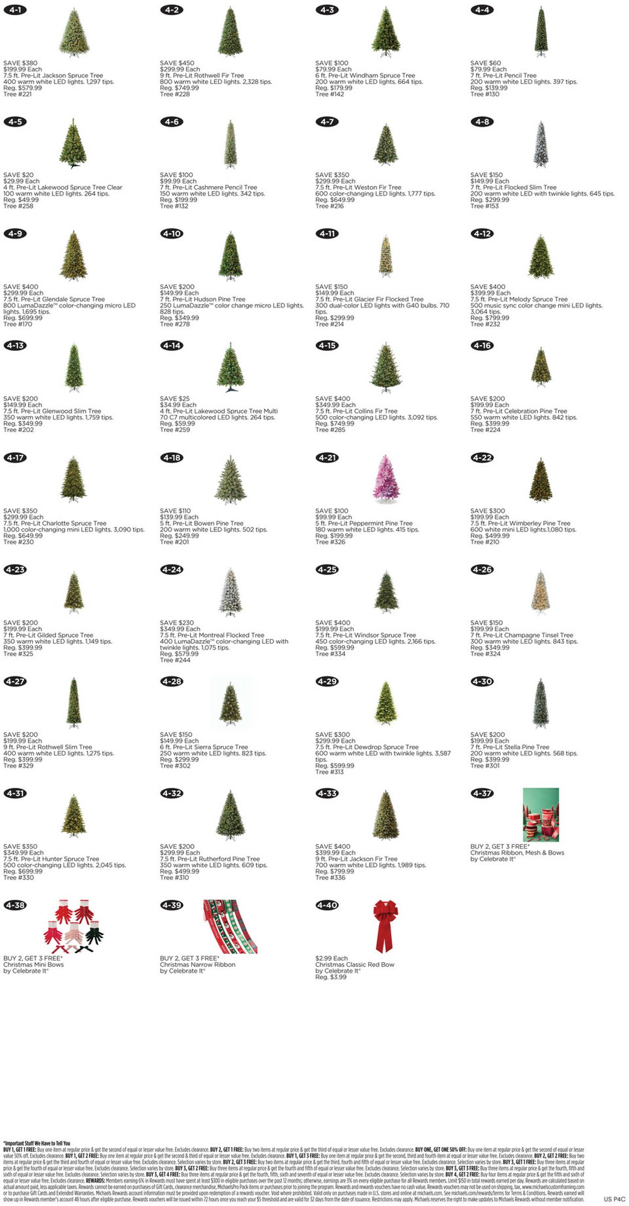 Catalogue Michaels from 12/01/2025