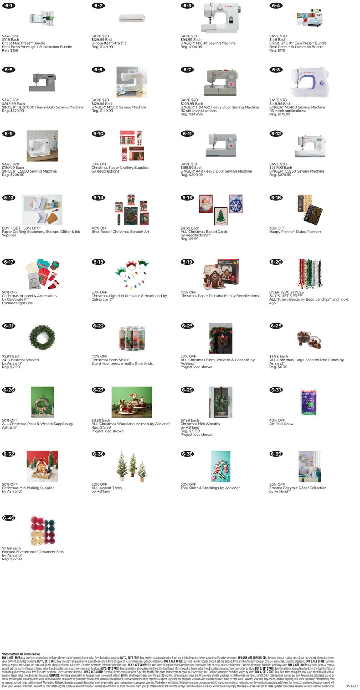 Catalogue Michaels from 12/01/2025