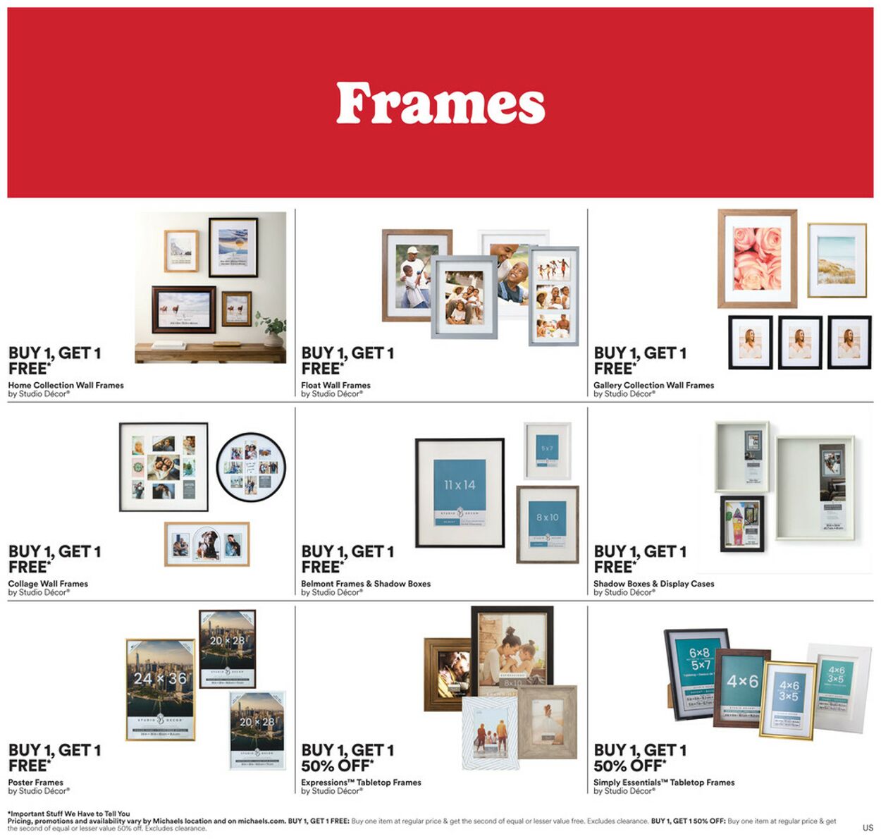 Catalogue Michaels from 12/07/2025