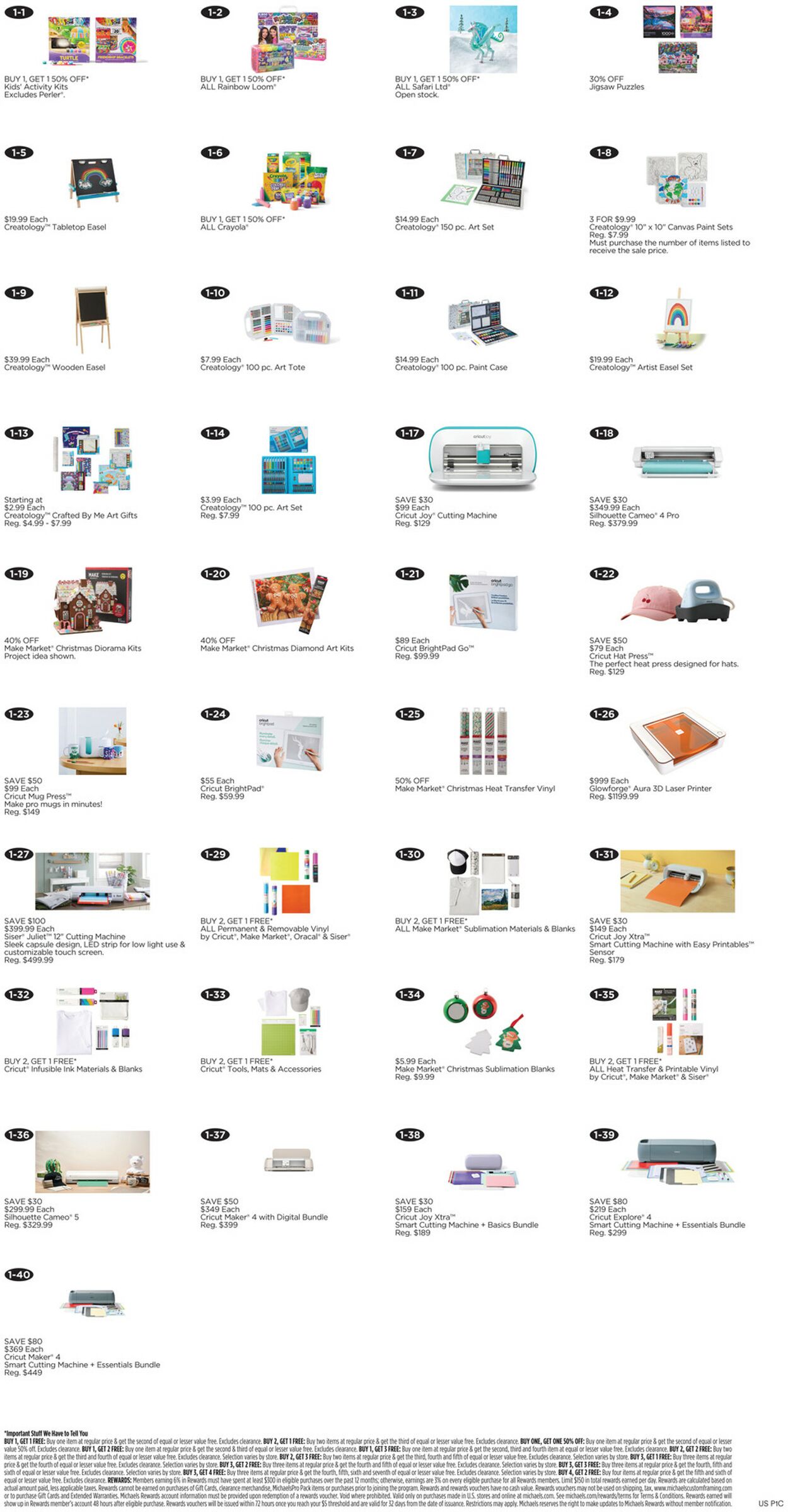 Catalogue Michaels from 12/07/2025