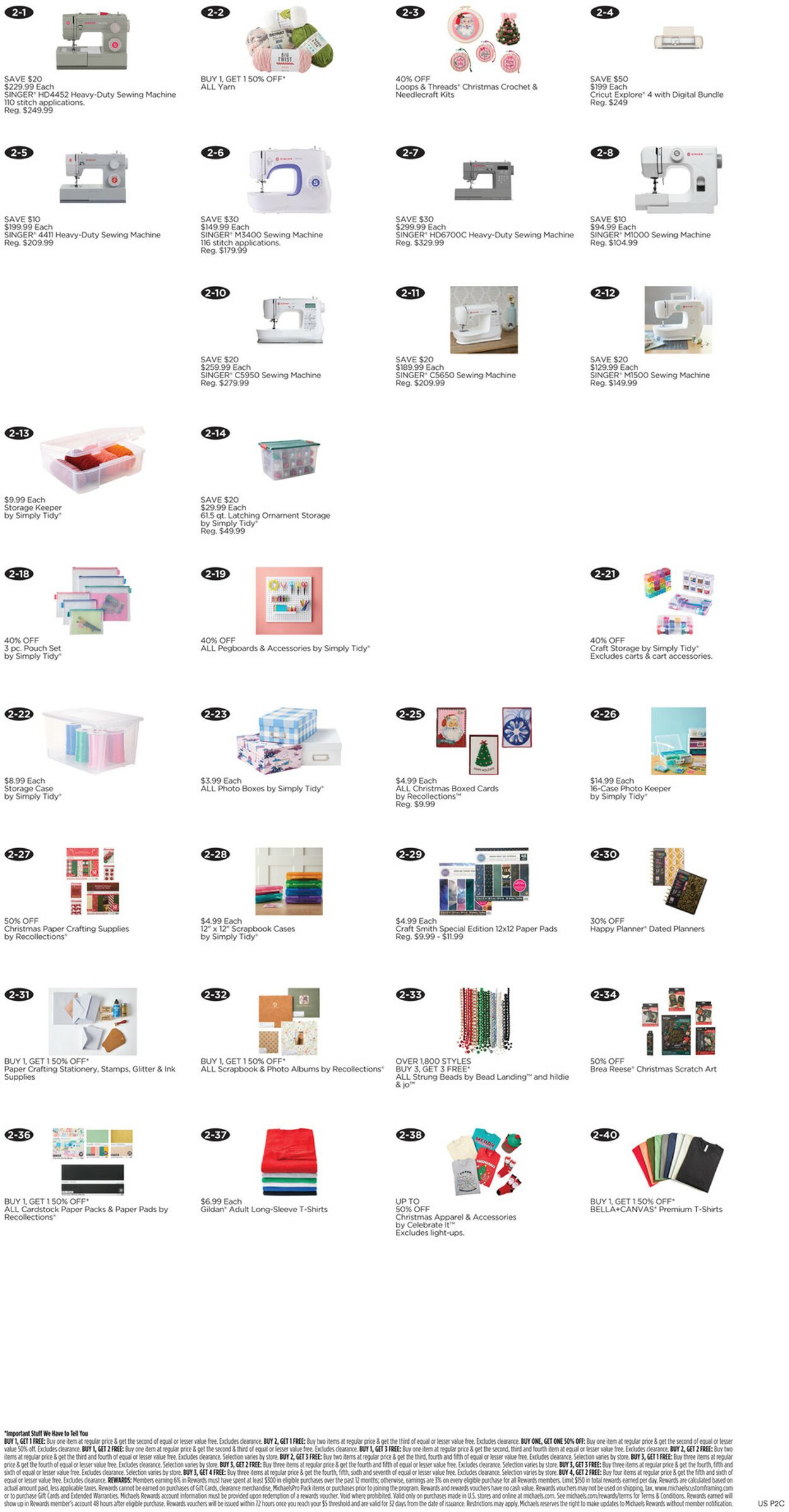 Catalogue Michaels from 12/07/2025