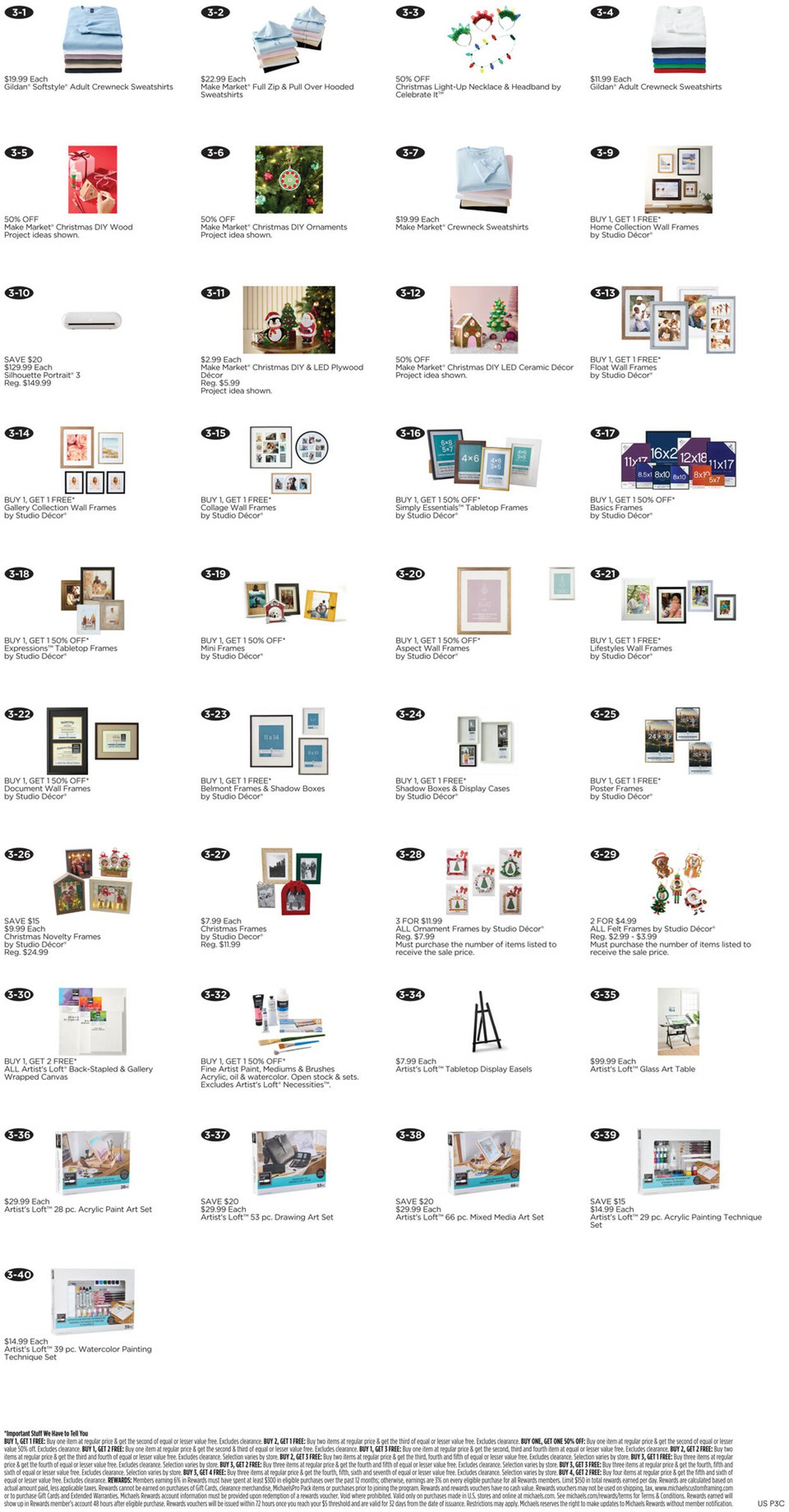 Catalogue Michaels from 12/07/2025