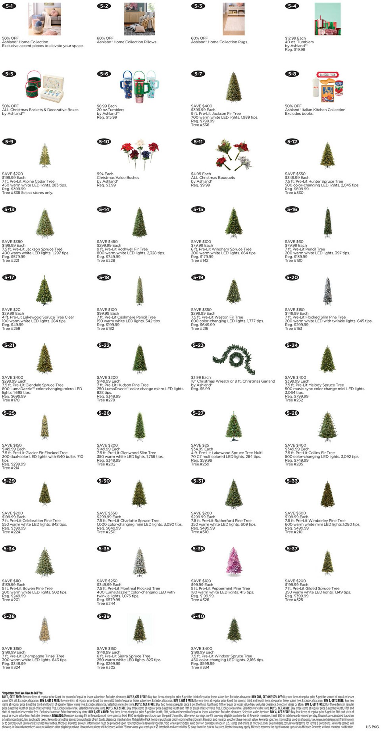 Catalogue Michaels from 12/07/2025