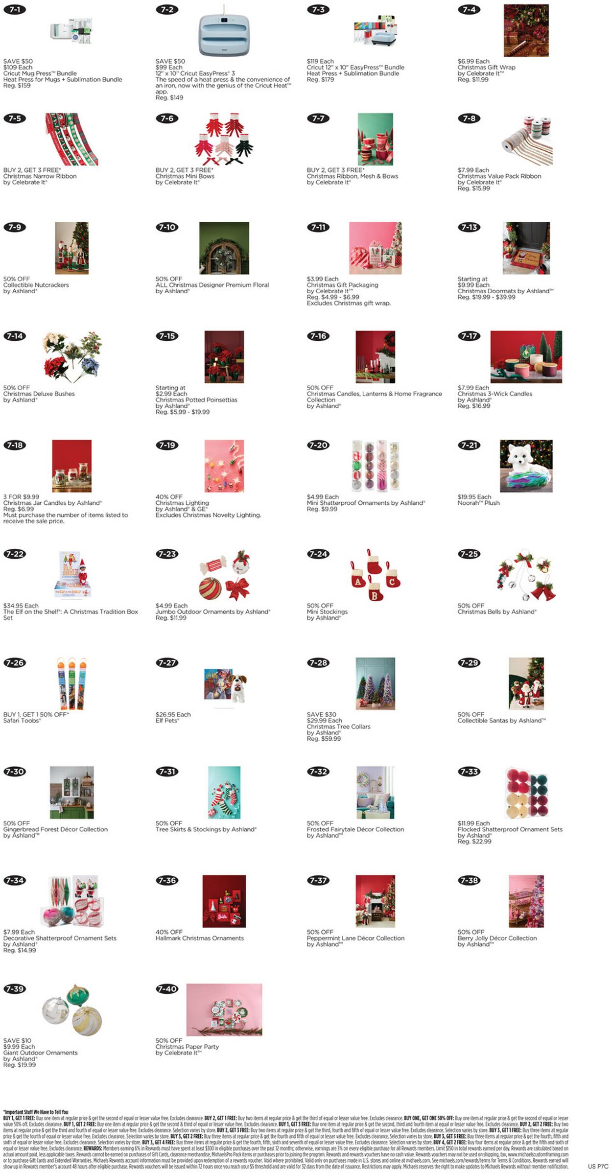 Catalogue Michaels from 12/07/2025