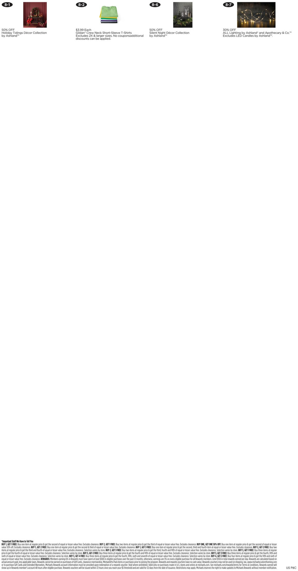 Catalogue Michaels from 12/07/2025