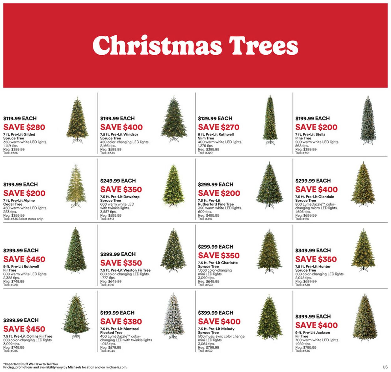 Catalogue Michaels from 12/07/2025