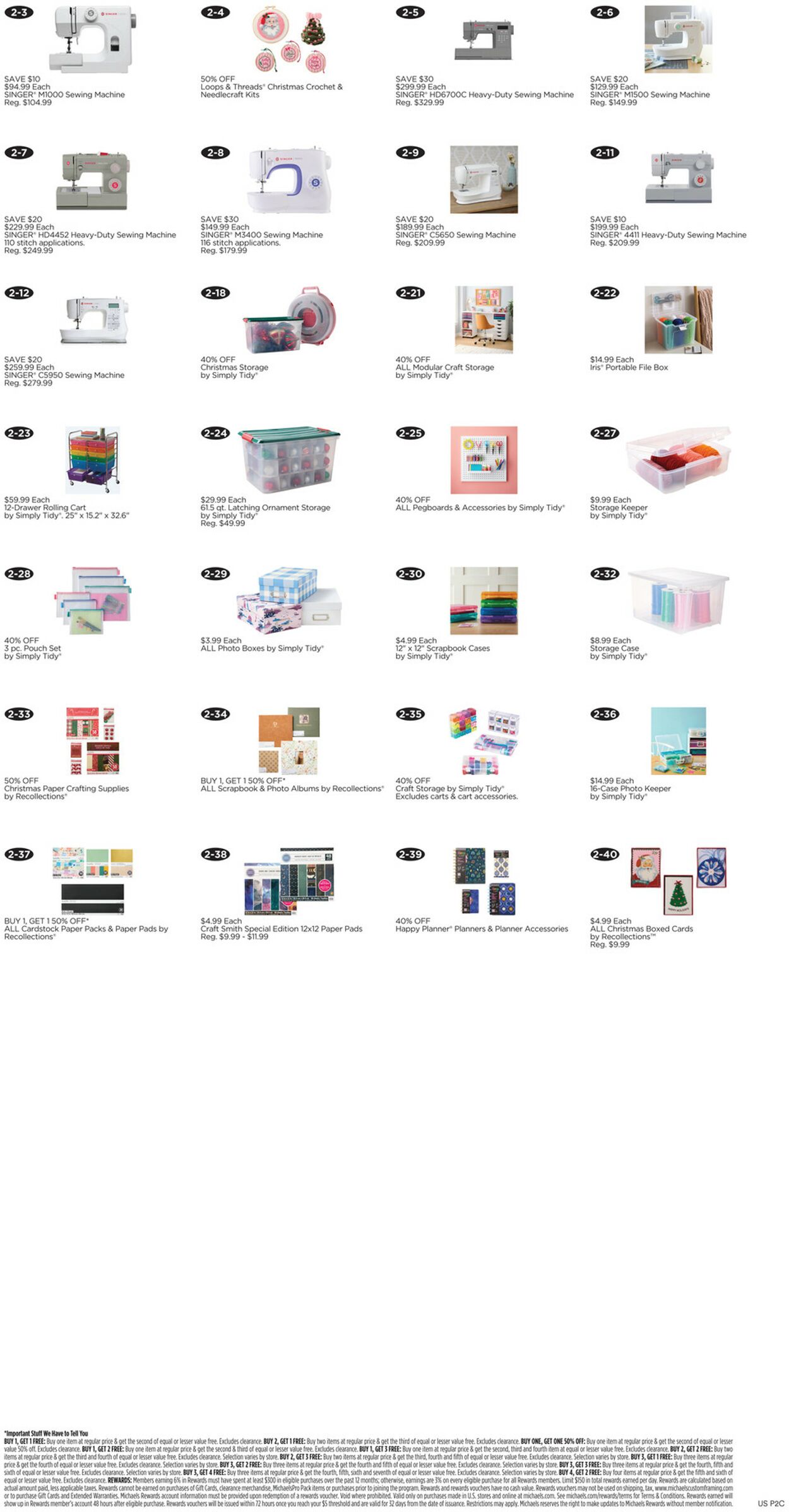 Catalogue Michaels from 12/14/2025