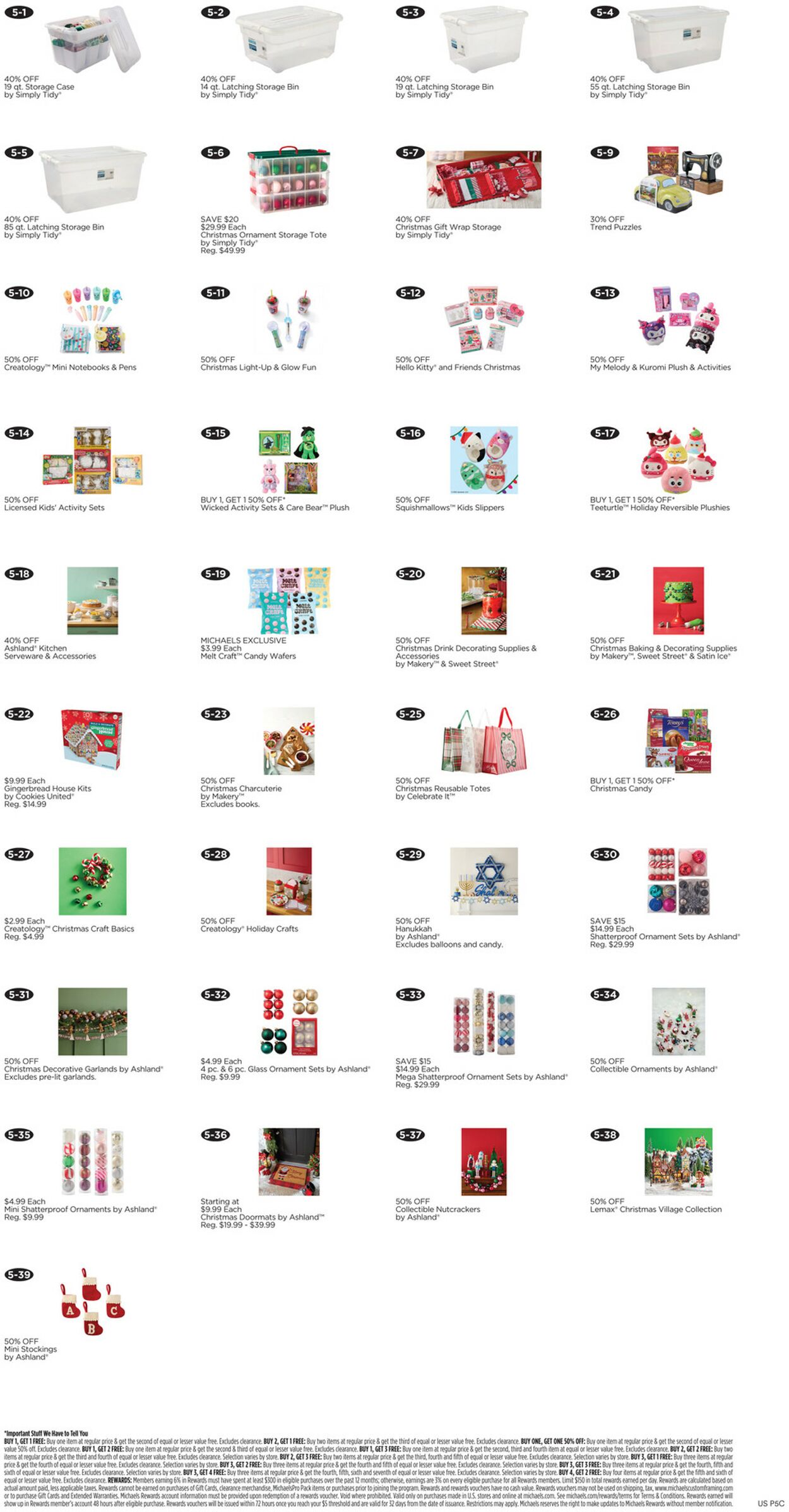 Catalogue Michaels from 12/14/2025