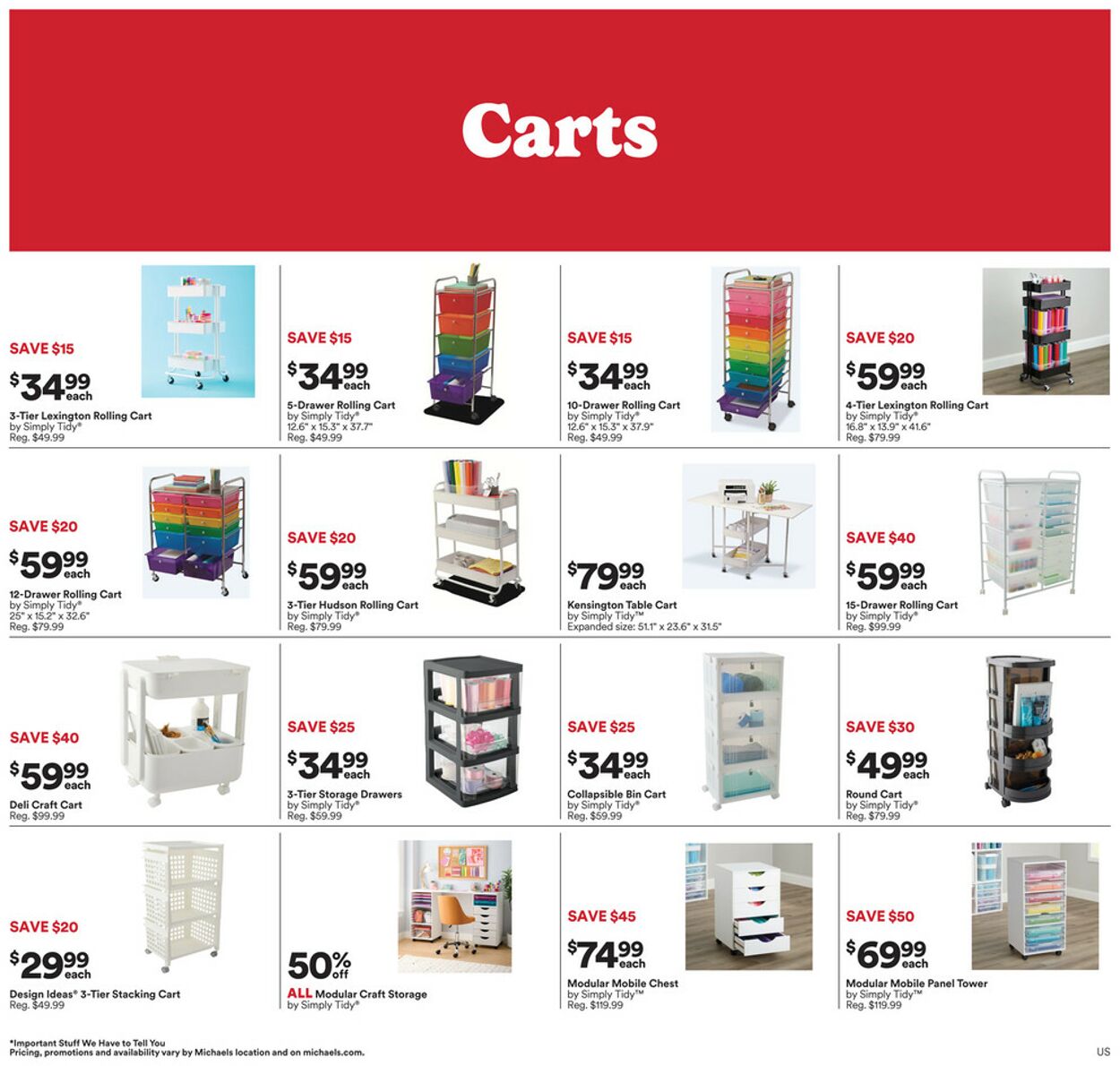 Catalogue Michaels from 12/21/2025