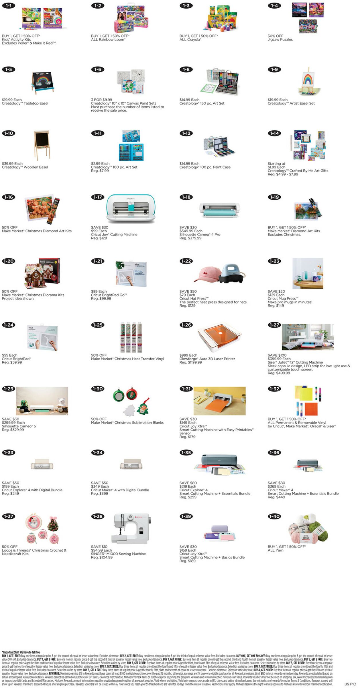 Catalogue Michaels from 12/21/2025