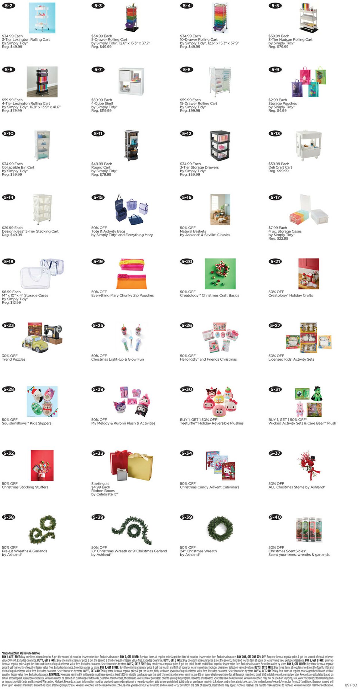 Catalogue Michaels from 12/21/2025