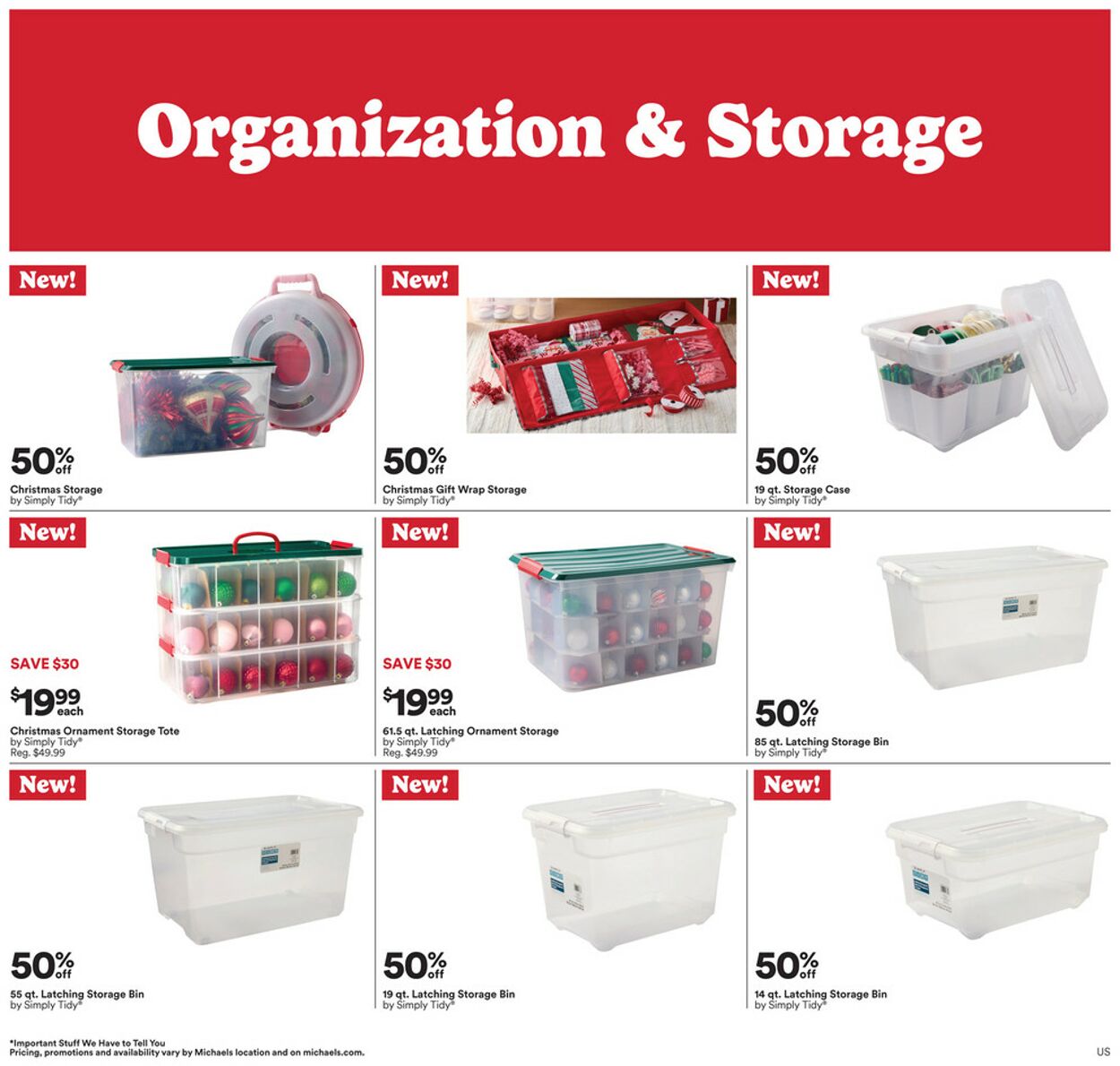 Catalogue Michaels from 12/26/2025