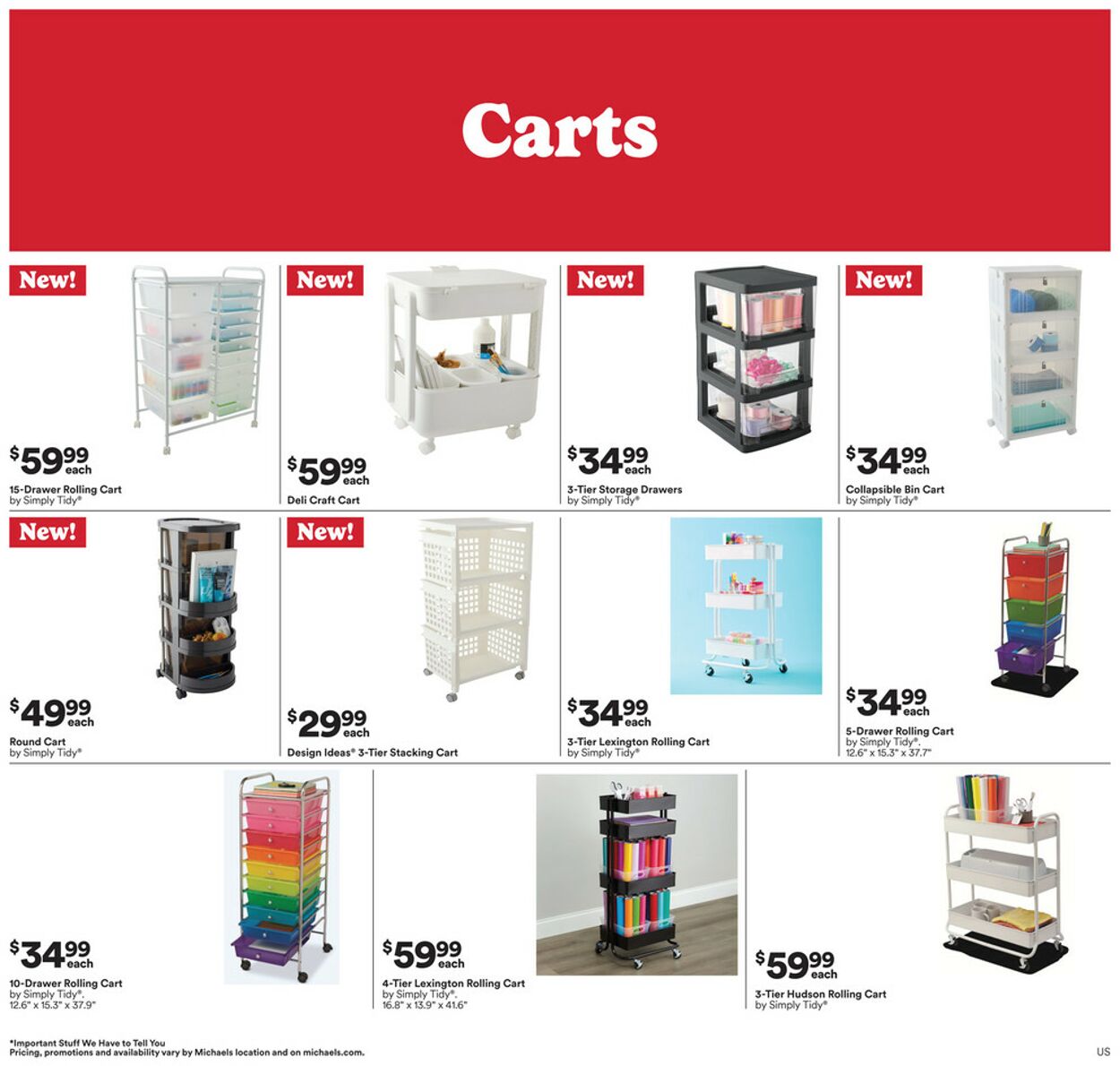 Catalogue Michaels from 12/26/2025