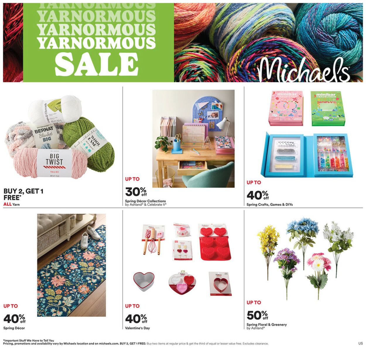 Catalogue Michaels from 01/18/2026