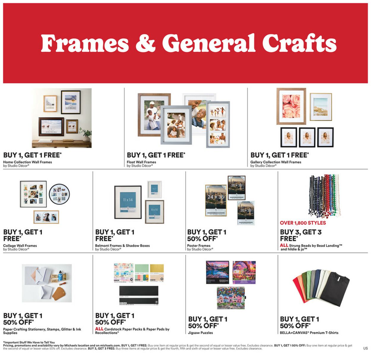 Catalogue Michaels from 01/18/2026