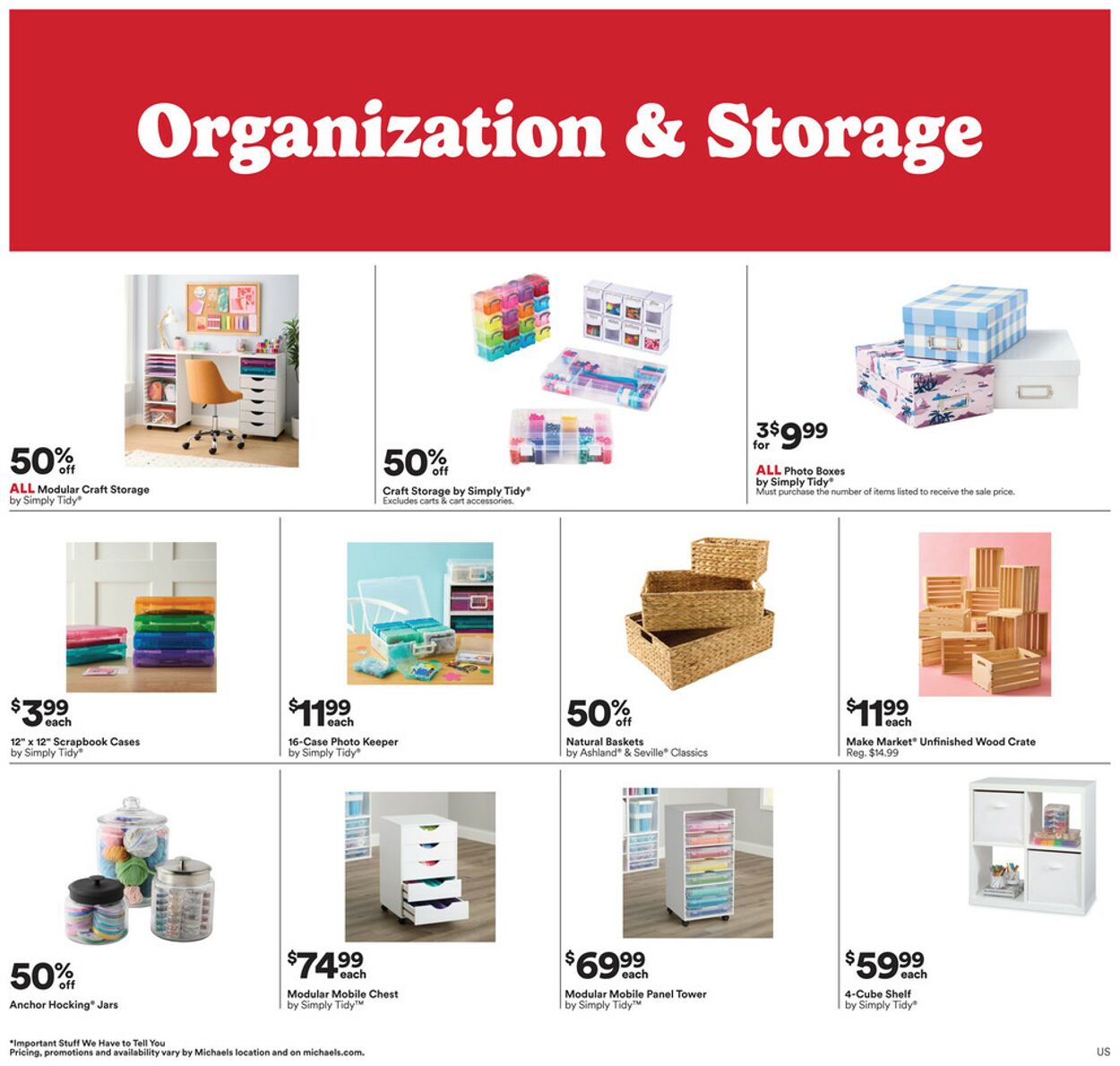 Catalogue Michaels from 01/18/2026