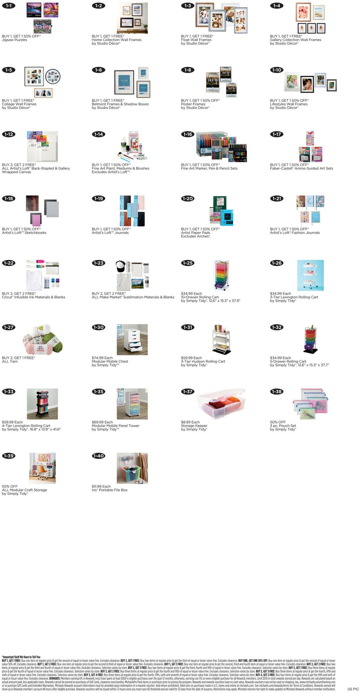 Catalogue Michaels from 01/18/2026