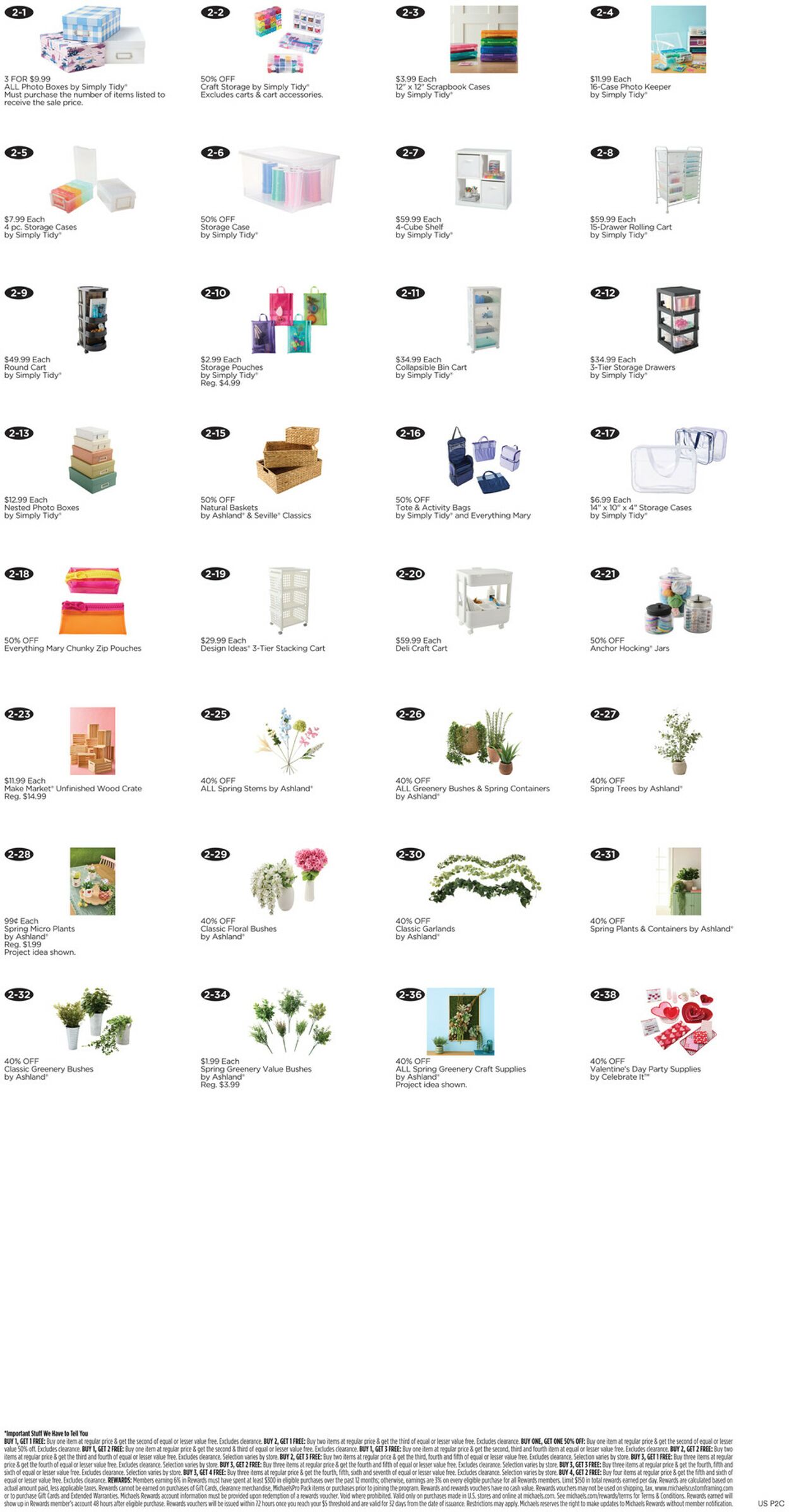 Catalogue Michaels from 01/18/2026