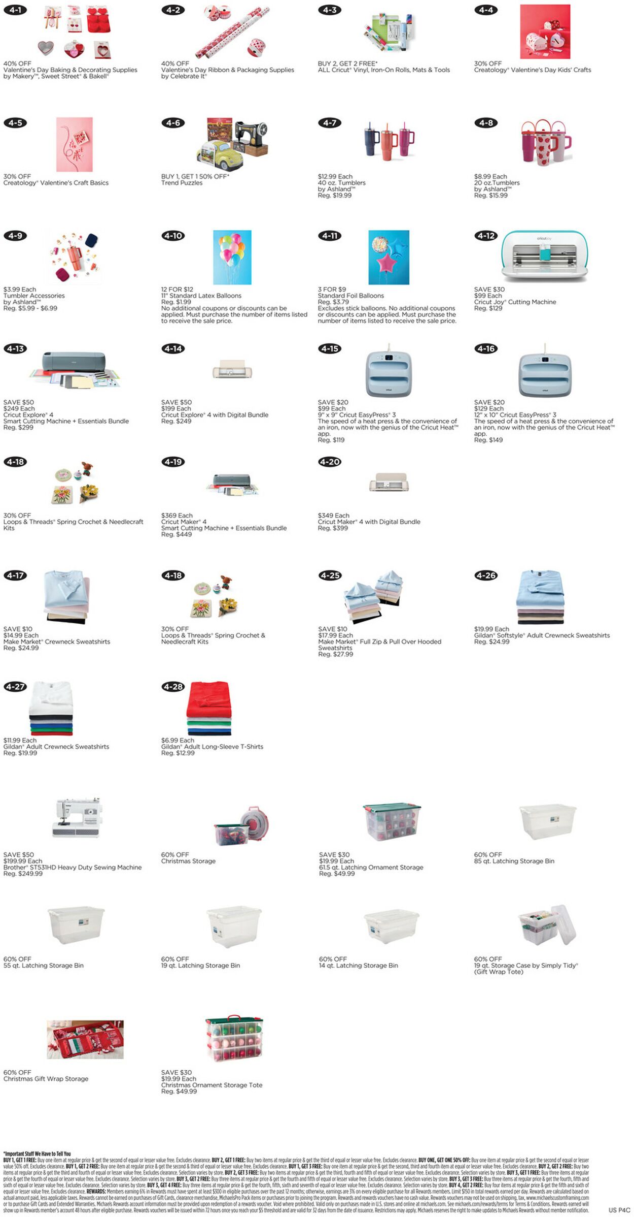 Catalogue Michaels from 01/18/2026