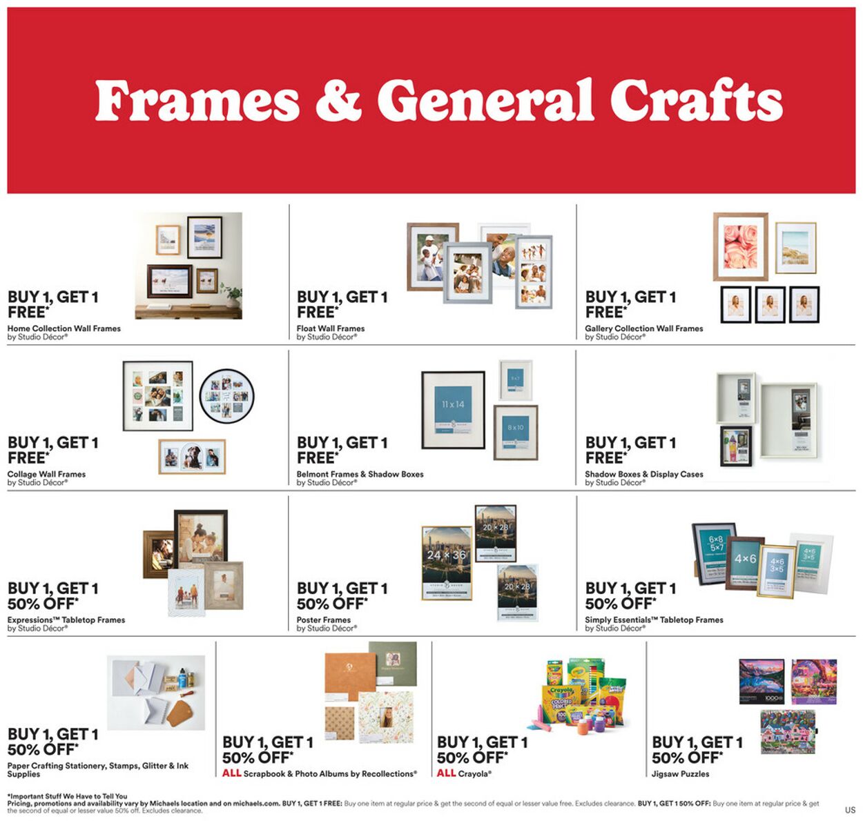 Catalogue Michaels from 01/25/2026