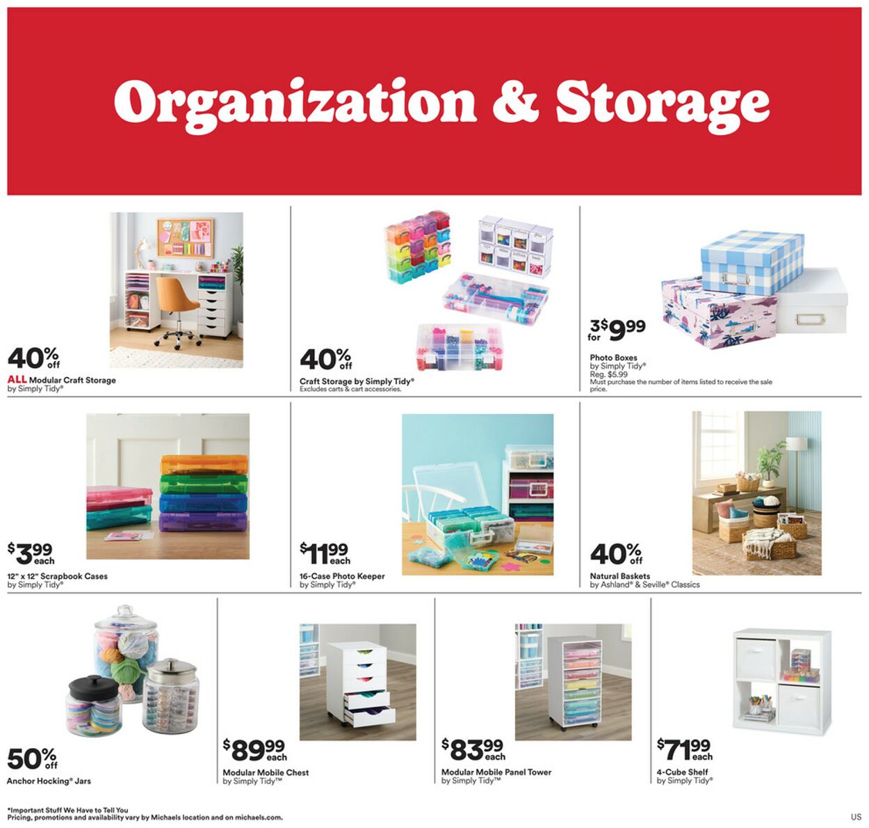 Catalogue Michaels from 01/25/2026