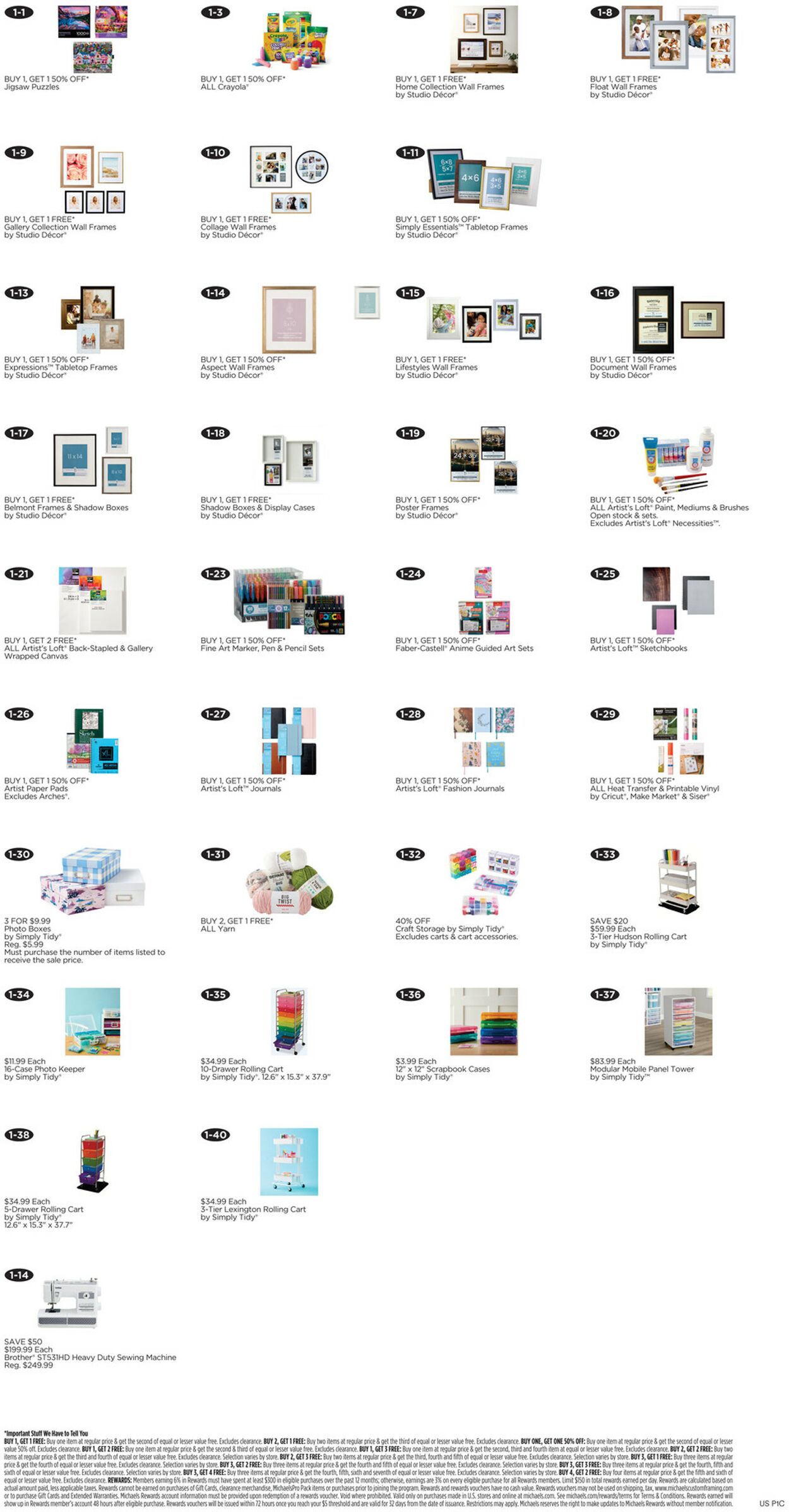 Catalogue Michaels from 01/25/2026